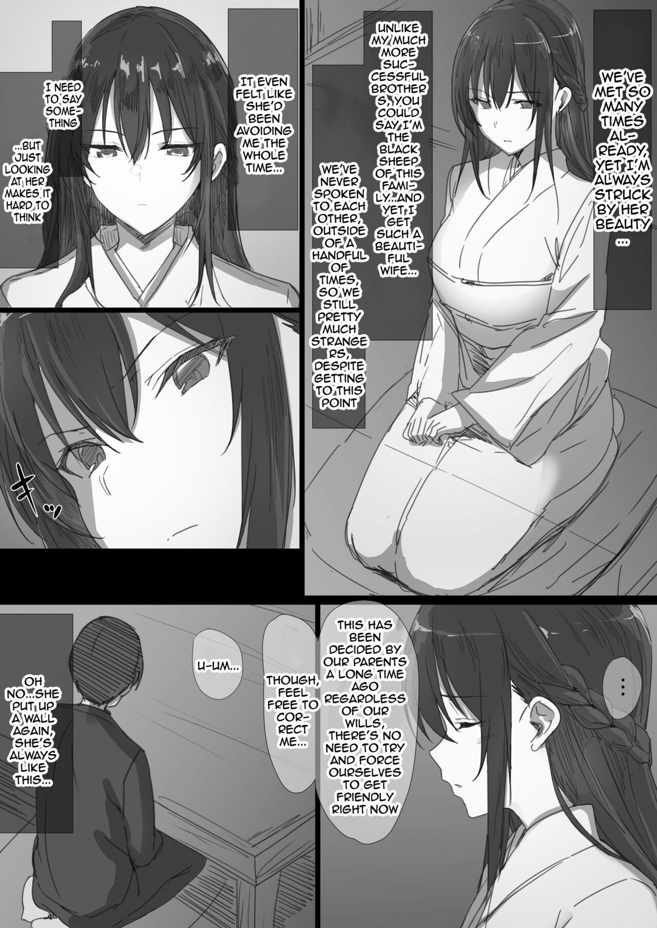 Ki ga Tsuyoi Seiso na Hitozuma Reijou ga Netorareru made no Ichibu Shijuu | The Whole Story of How a Neat and Proper Strong Willed Young Housewife Ended Up Doing NTR - Page 3