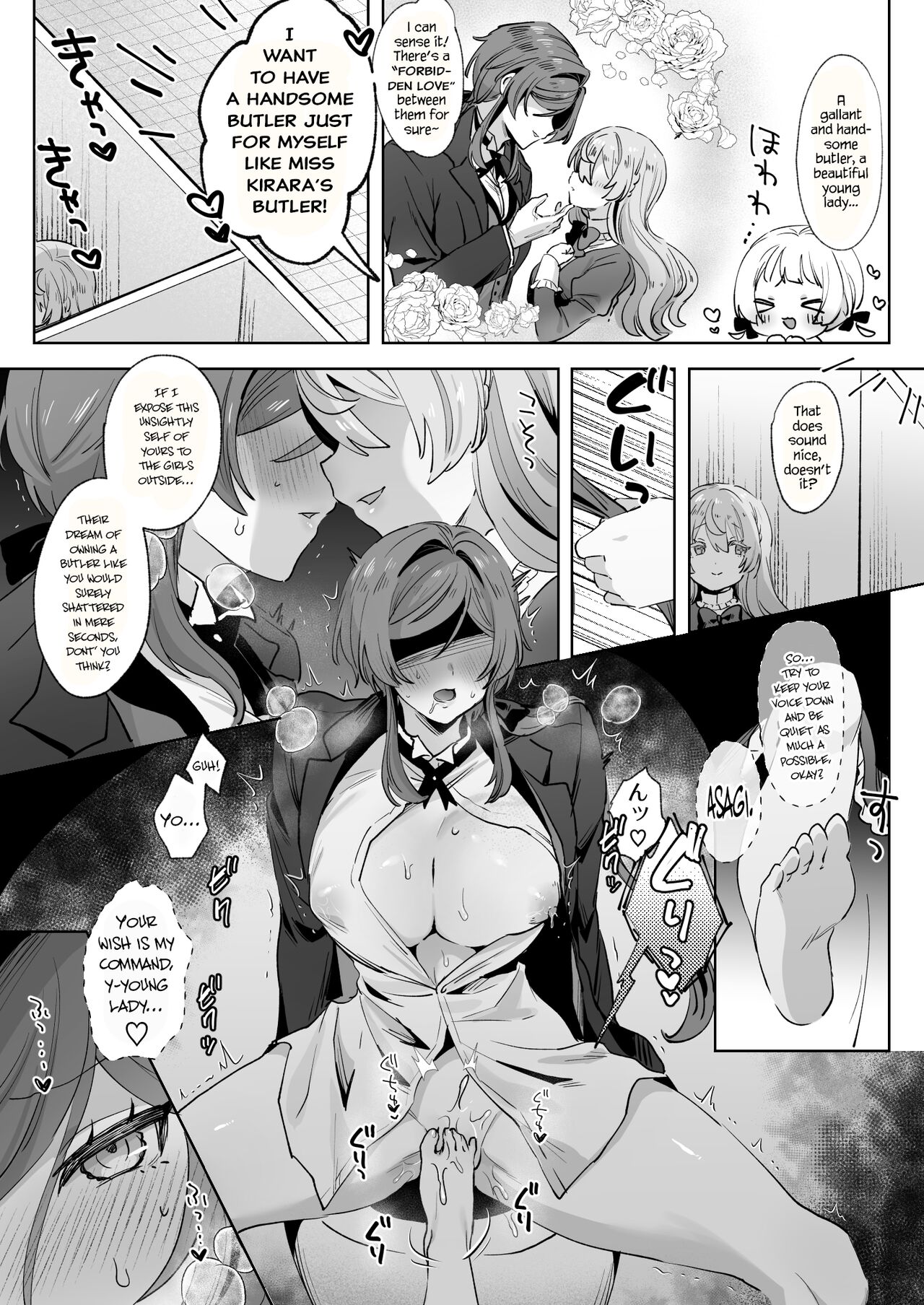 Juujun Ikemen Shitsuji ga Ojou-sama ni Dosukebe Kaihatsu Sarechau Hanashi. - Page 4