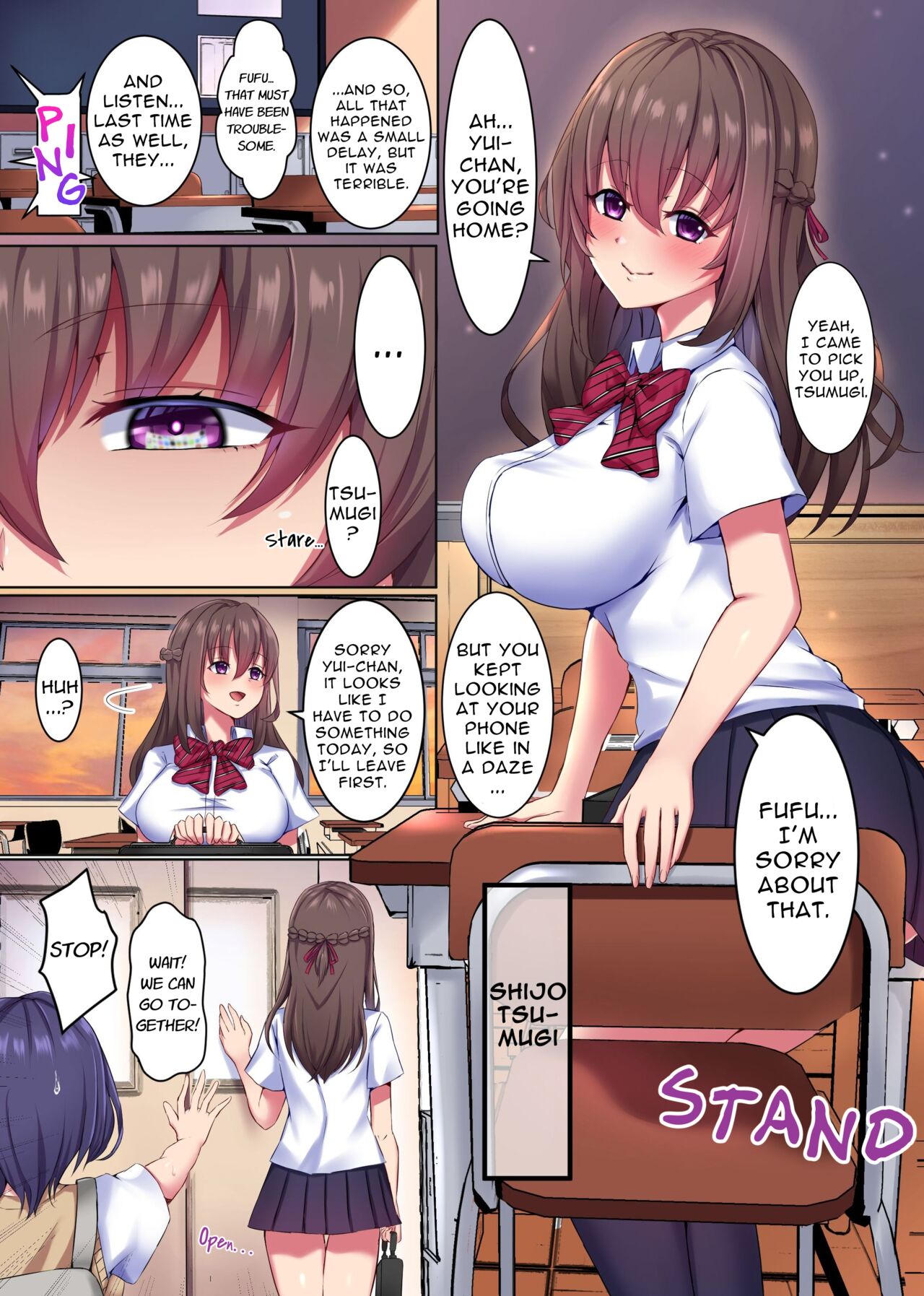 Can’t Stand Huge Dicks After Being Hypnotized! With the power of hypnosis, I turned all the females in my class into complete sex toys! lol - Page 4