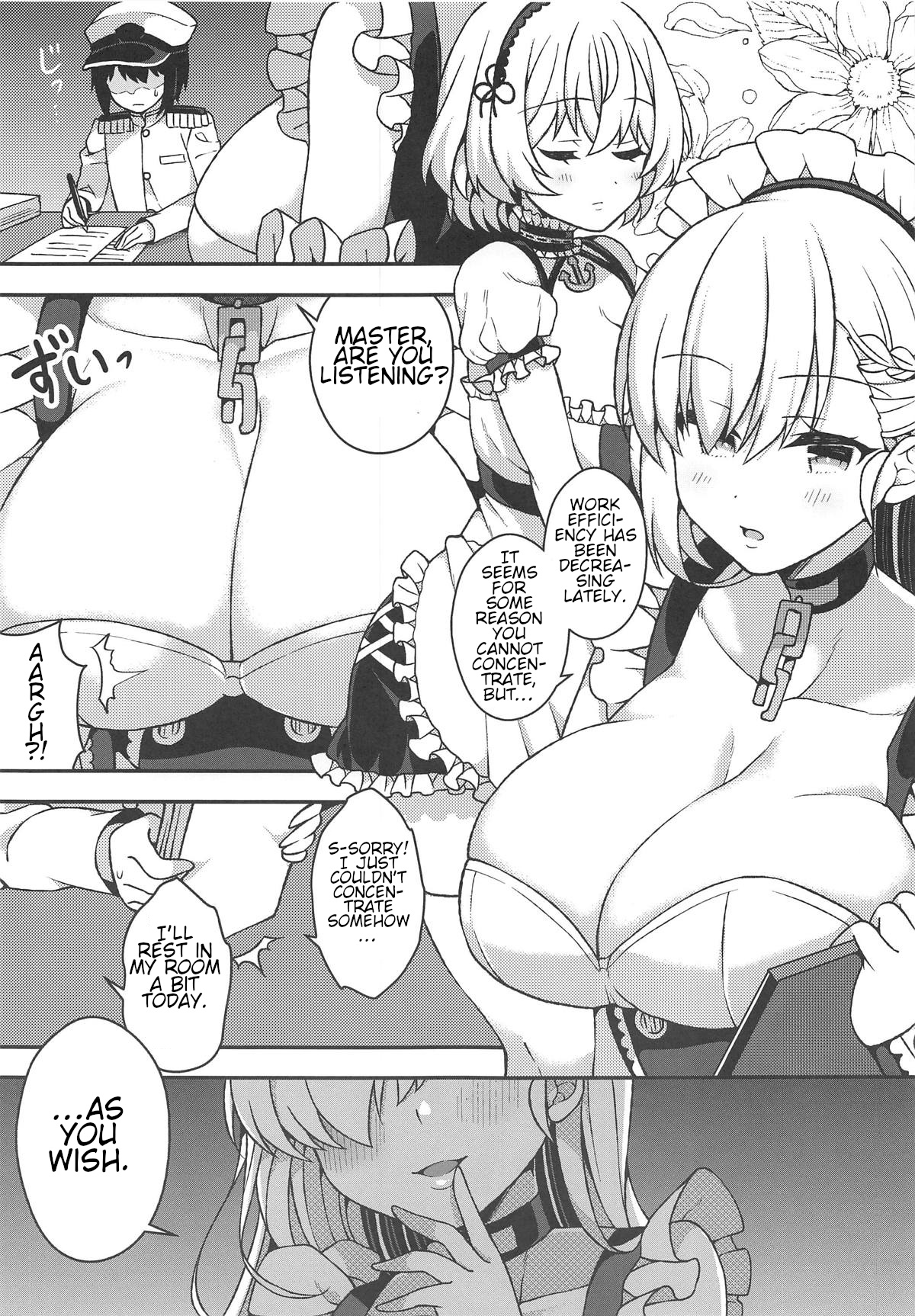 Belfast to Sirius ni Mainichi Kyousei Osewa Sareru Hanashi - Page 4