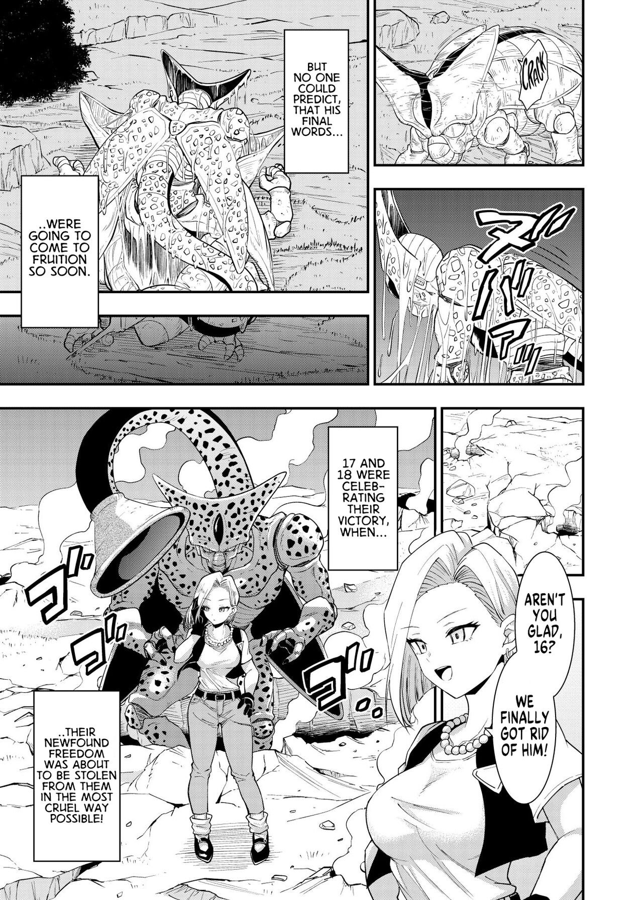 Cell no Esa ~Futanari Hen~ | Cell’s Feed ~Futanari~ - Page 4
