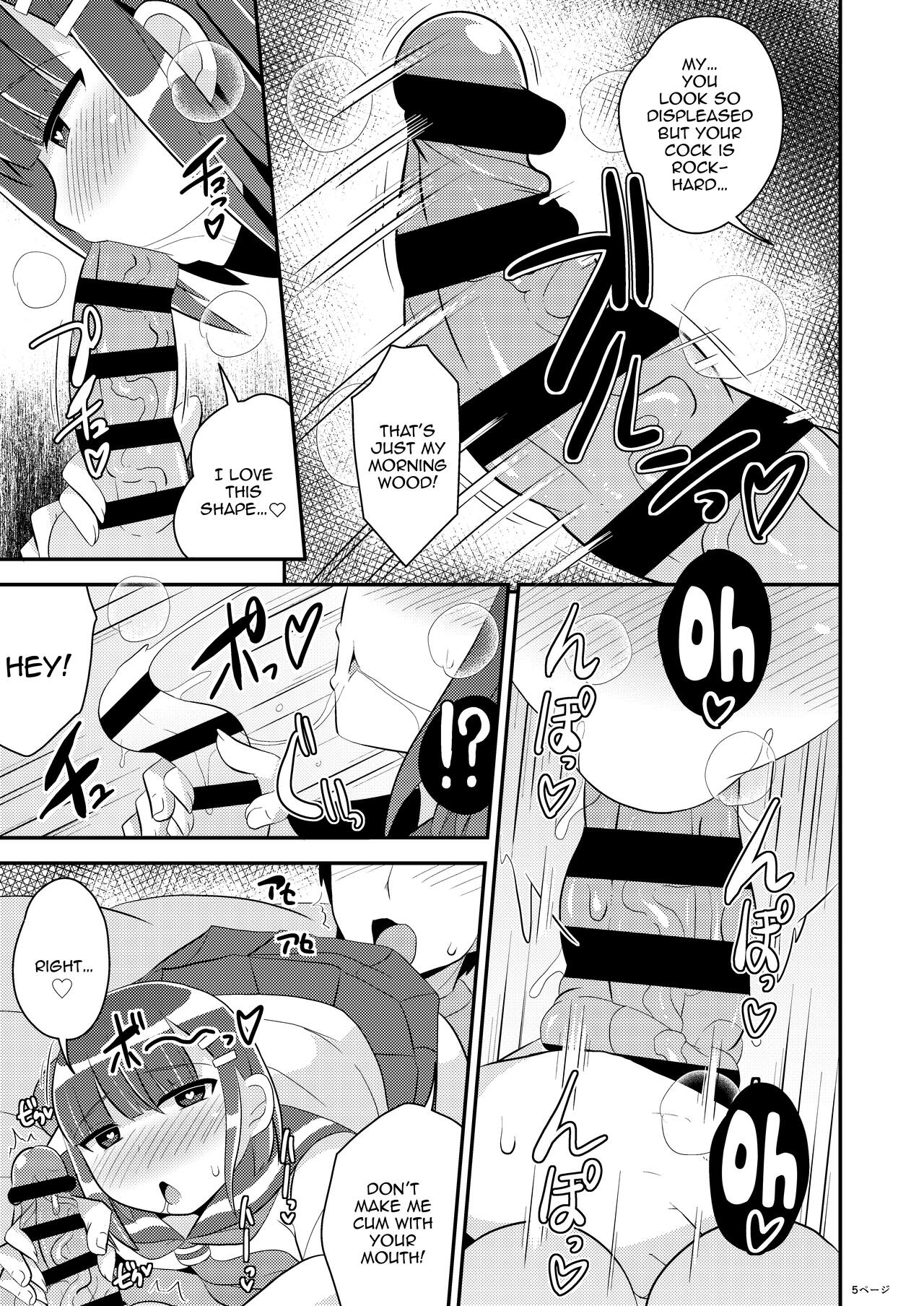 Hatsujou Okama no Seishori Gakari | Attending to the Sexual Needs of a Horny Transvestite - Page 4