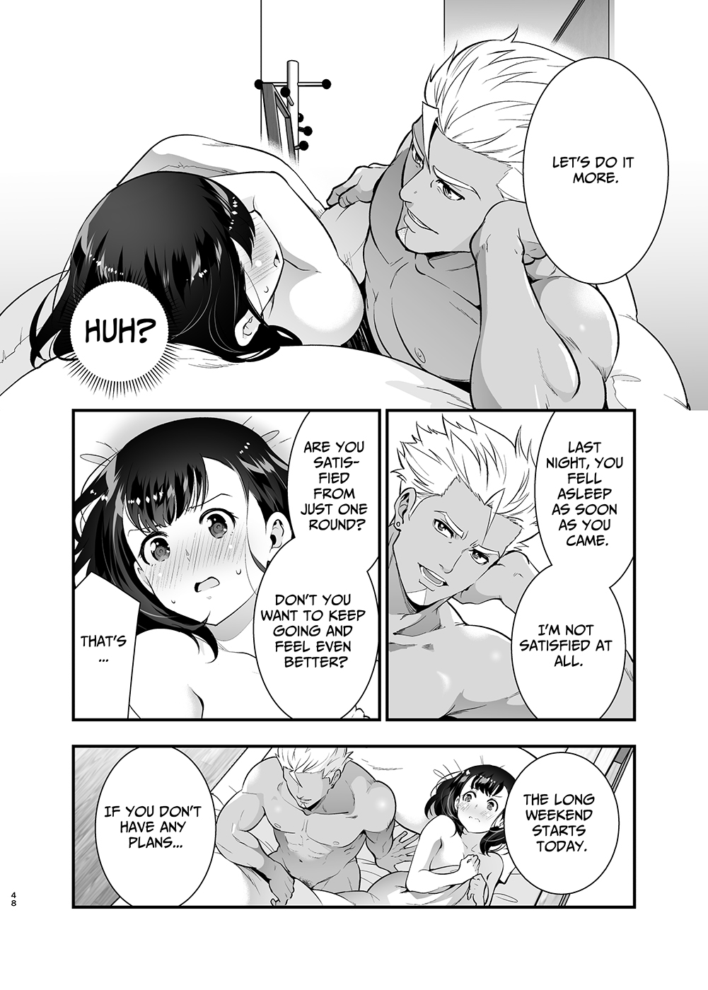 Seiyoku o Moteamasu Jimi de Nekura na Watashi ga Gatenkei Joushi ni Taberareru 3-kakan | Gloomy Normie with Pent-up Lust gets Devoured by her Blue-collar Boss for THREE DAYS - Page 48