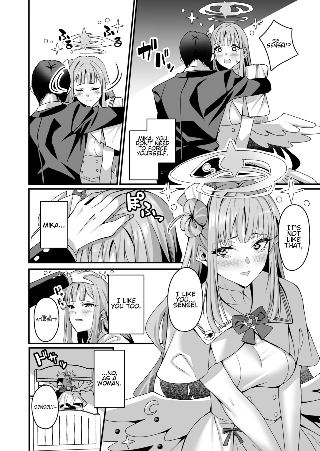 Mika to Happy Love Love Sex Shite Haramaseru Hon – A book about happy loving sex with Mika and impregnation. | Lovey Dovey Impregnation Sex With Mika! - Page 5