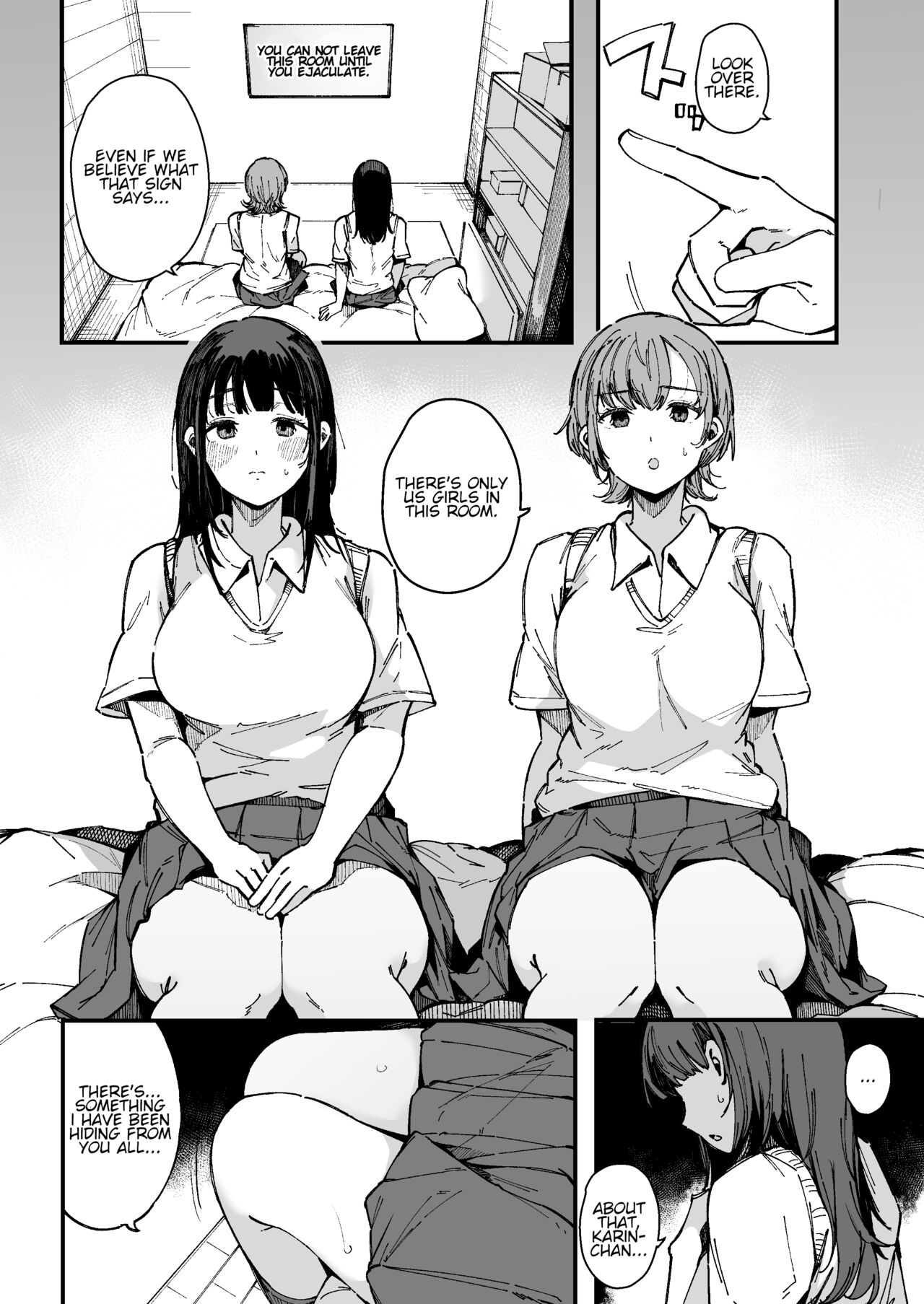 Shasei Shinai to Derarenai Heya | The room you can’t leave until you ejaculate - Page 5