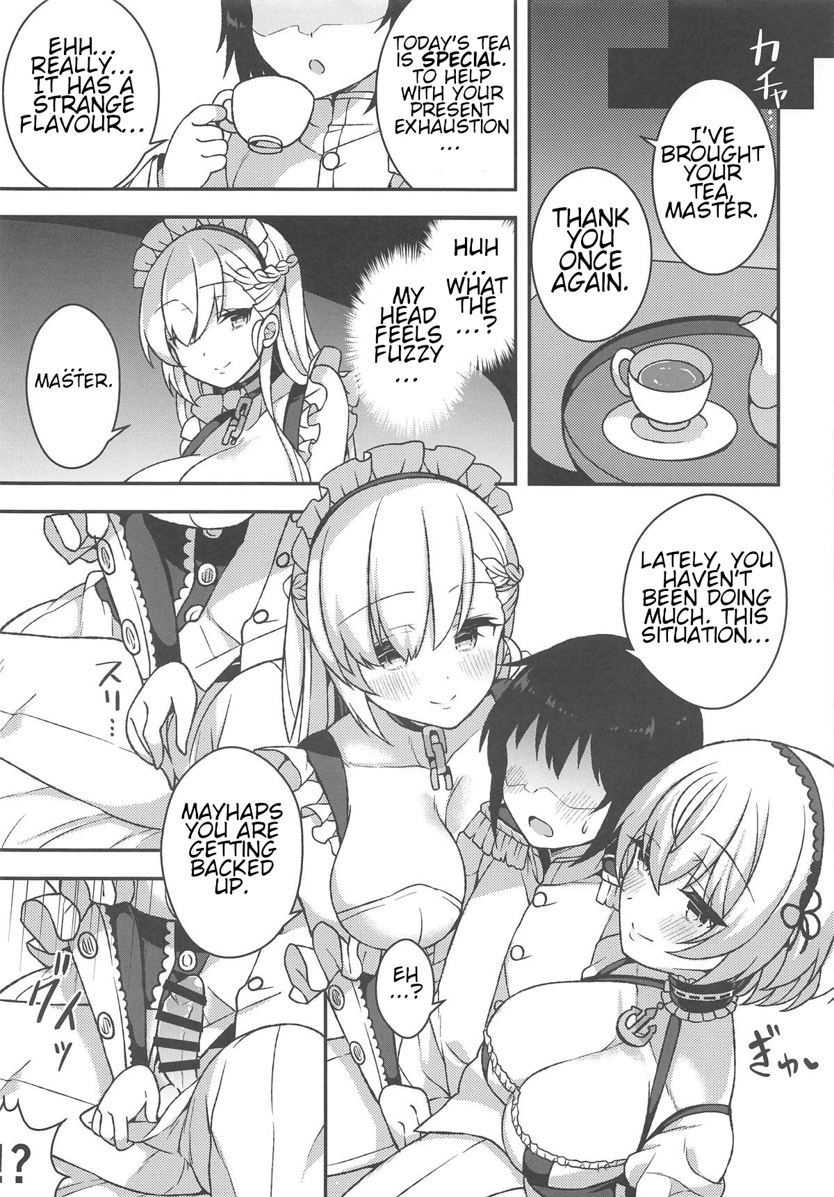 Belfast to Sirius ni Mainichi Kyousei Osewa Sareru Hanashi - Page 5