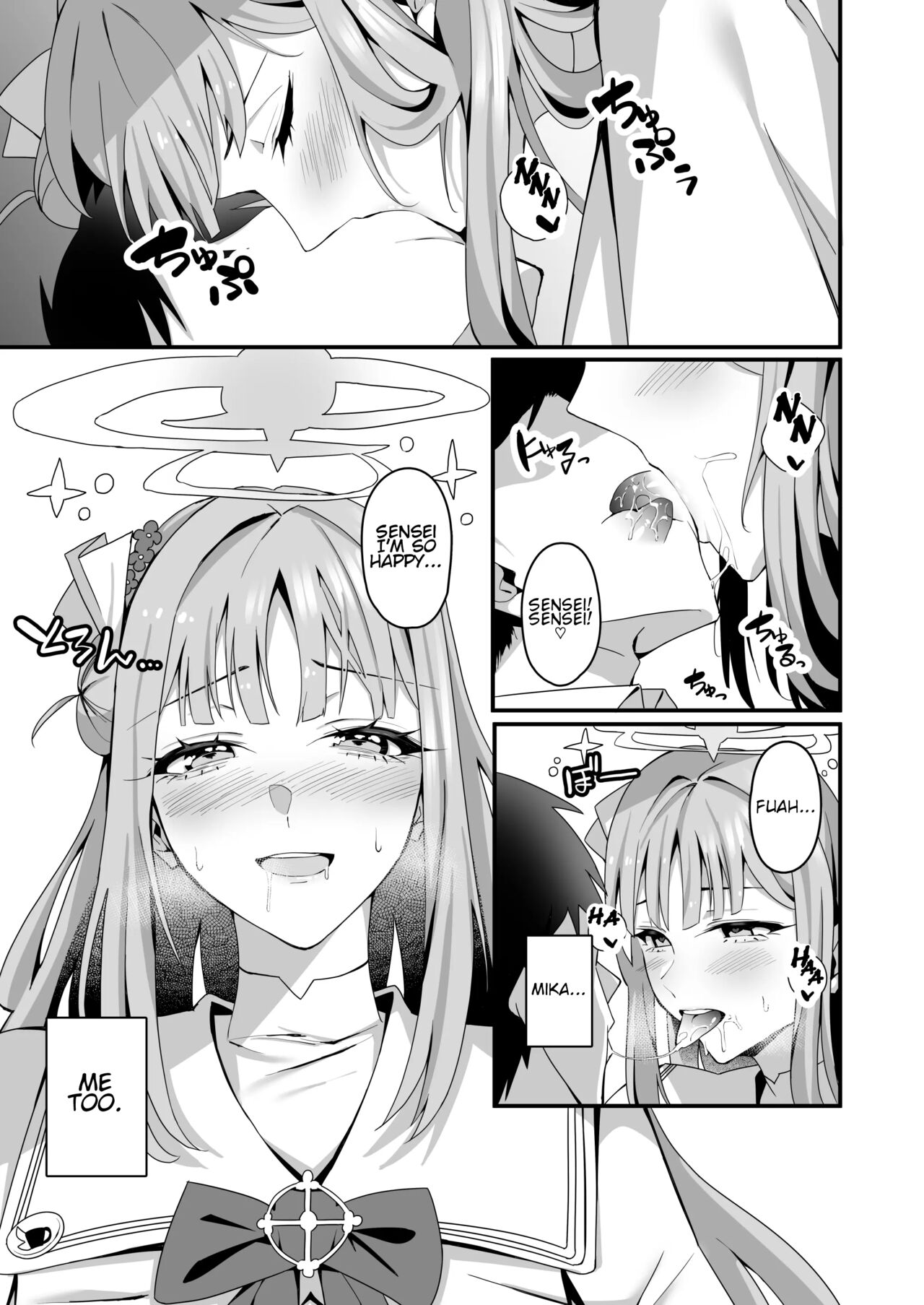 Mika to Happy Love Love Sex Shite Haramaseru Hon – A book about happy loving sex with Mika and impregnation. | Lovey Dovey Impregnation Sex With Mika! - Page 6