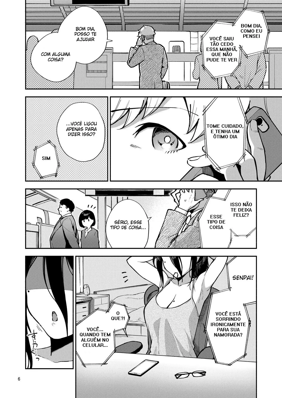 Ayane-san da Porta ao Lado com suas Selfies Safadas e Punições Severas - Page 6