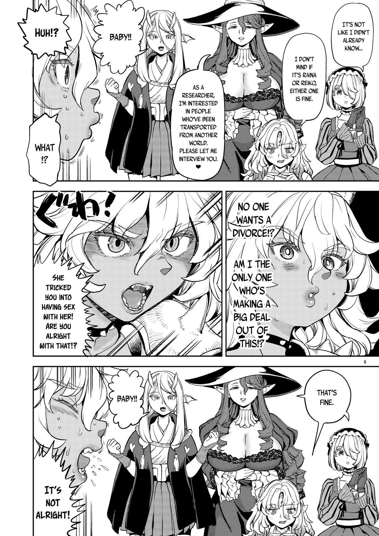Onna Yuusha ni Tensei Shitara Mazoku no Tsuma ga 5-nin mo Irurashii 6 | Reincarnated as a Female Hero Who Seems to Have 5 Demon Wives 6 - Page 7