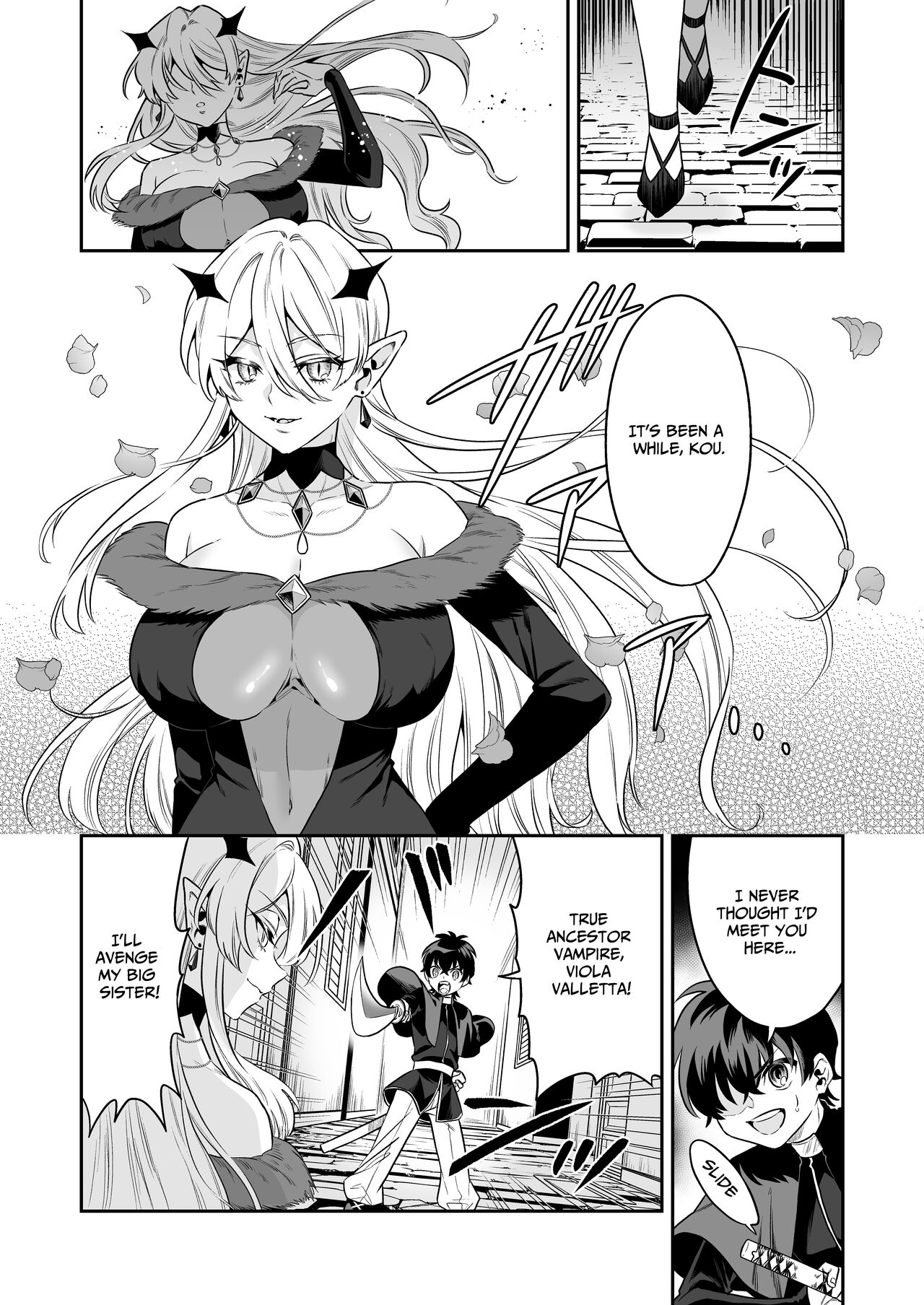 Shounen Hunter, Kyuuketsuki no Ori ni Torawaruru - Page 7