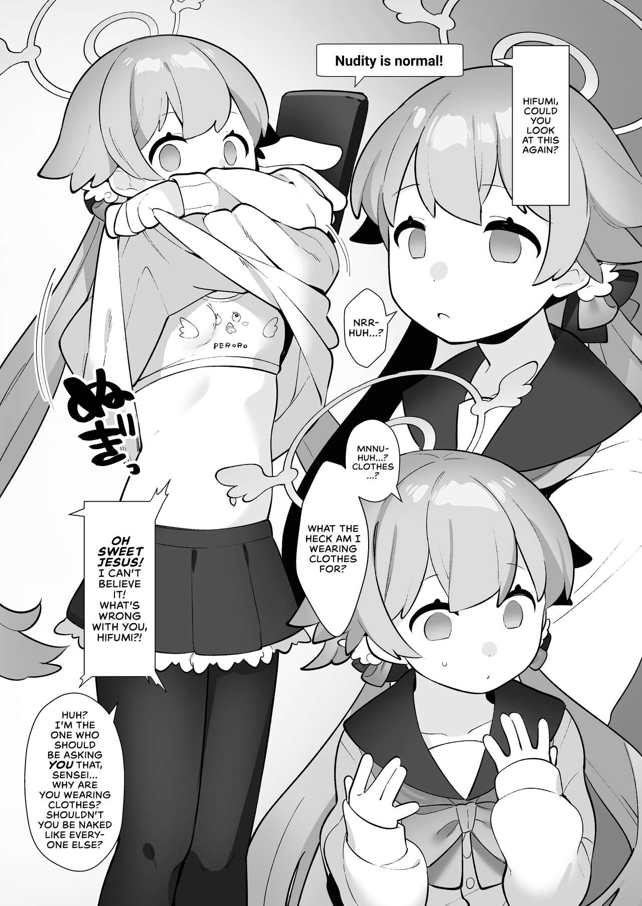 BluArch Saimin-bu ~Shimoe Koharu Hen & Ajitani Hifumi Hen~ - Page 7