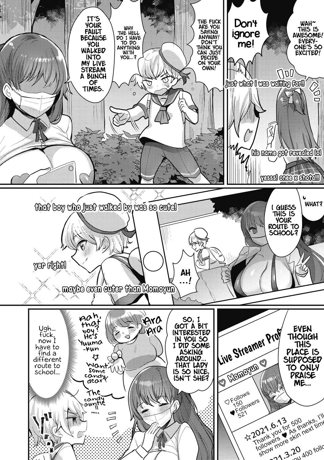 OneShota Nama Haishinchuu! | Onee x Shota Live Streaming! - Page 7