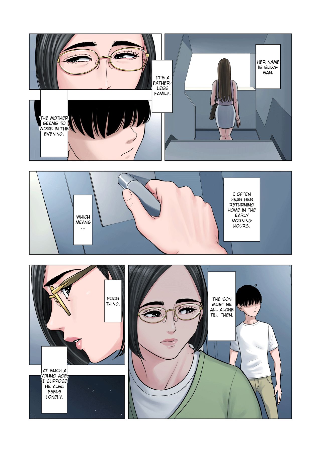 Rinjin Soukan ~ Danchi Tsuma to Danshi Gakusei no Ibitsuna Kankei ~ | Neighbor Adultery ~ A Warped Relationship Between Housewife and Schoolboy ~ - Page 7