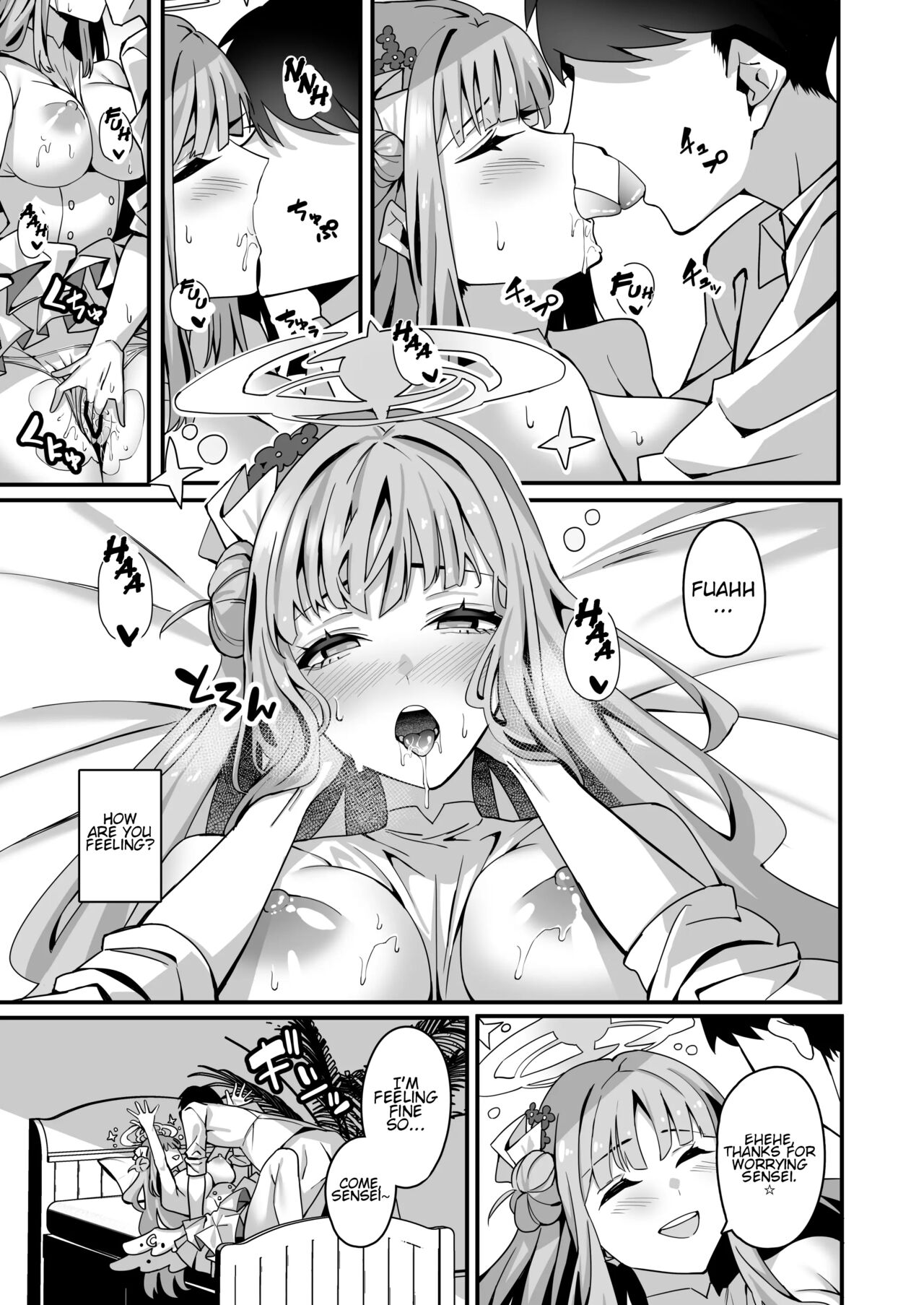 Mika to Happy Love Love Sex Shite Haramaseru Hon – A book about happy loving sex with Mika and impregnation. | Lovey Dovey Impregnation Sex With Mika! - Page 8
