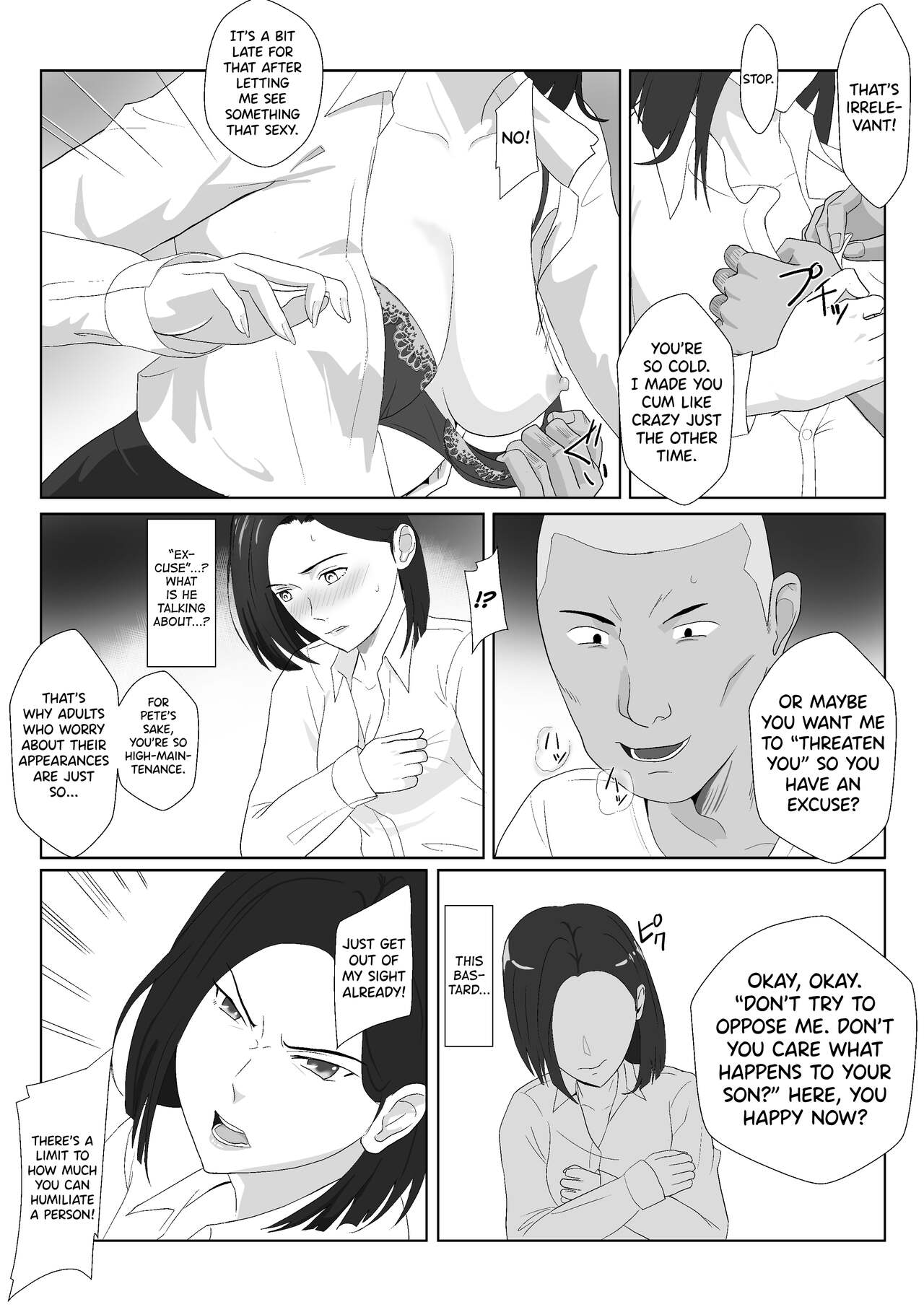 BariCare Kaa-san ga DQN ni Netorareta Vol.3 - Page 8