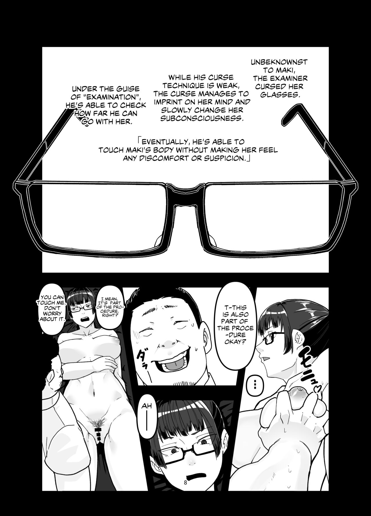 Zenin Maki o Iinari ni Suru Megane - Page 8