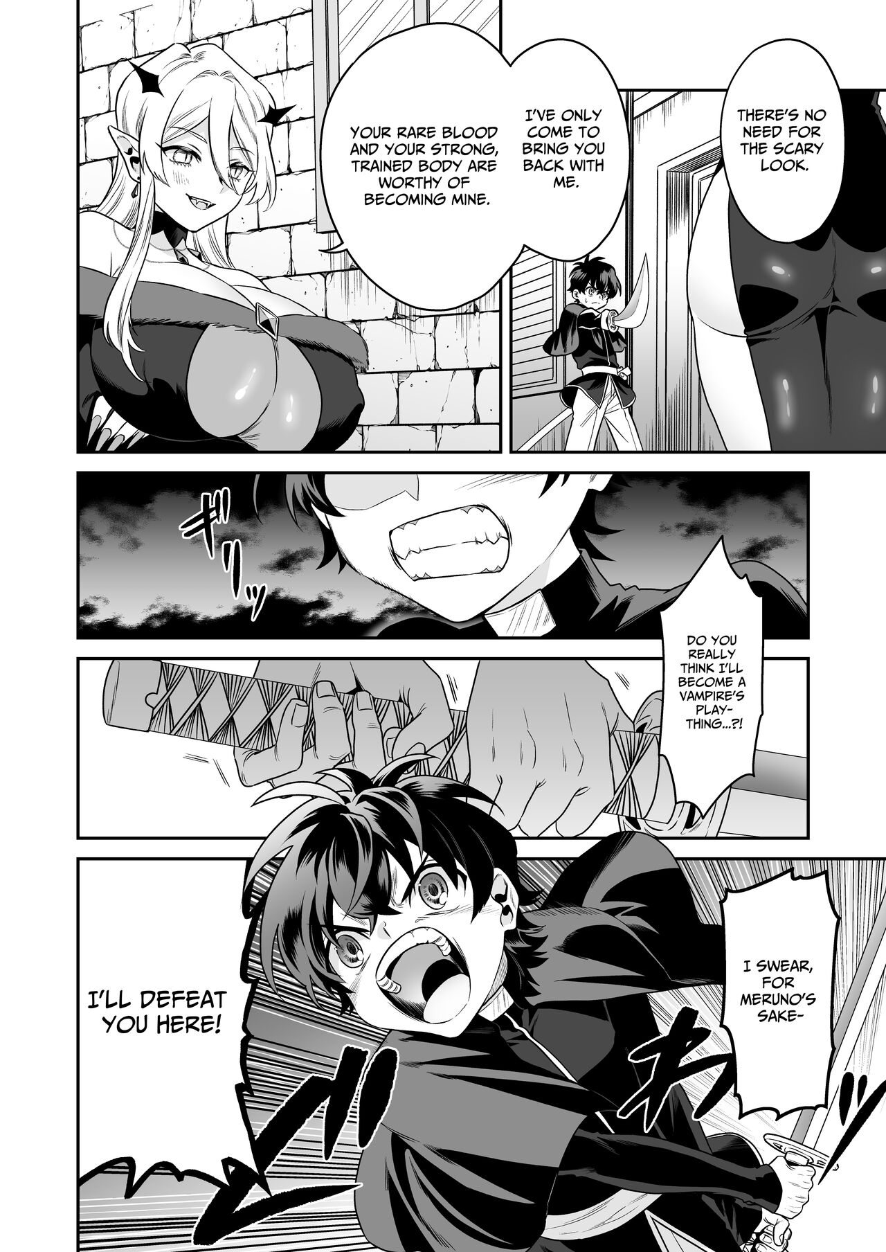 Shounen Hunter, Kyuuketsuki no Ori ni Torawaruru - Page 8