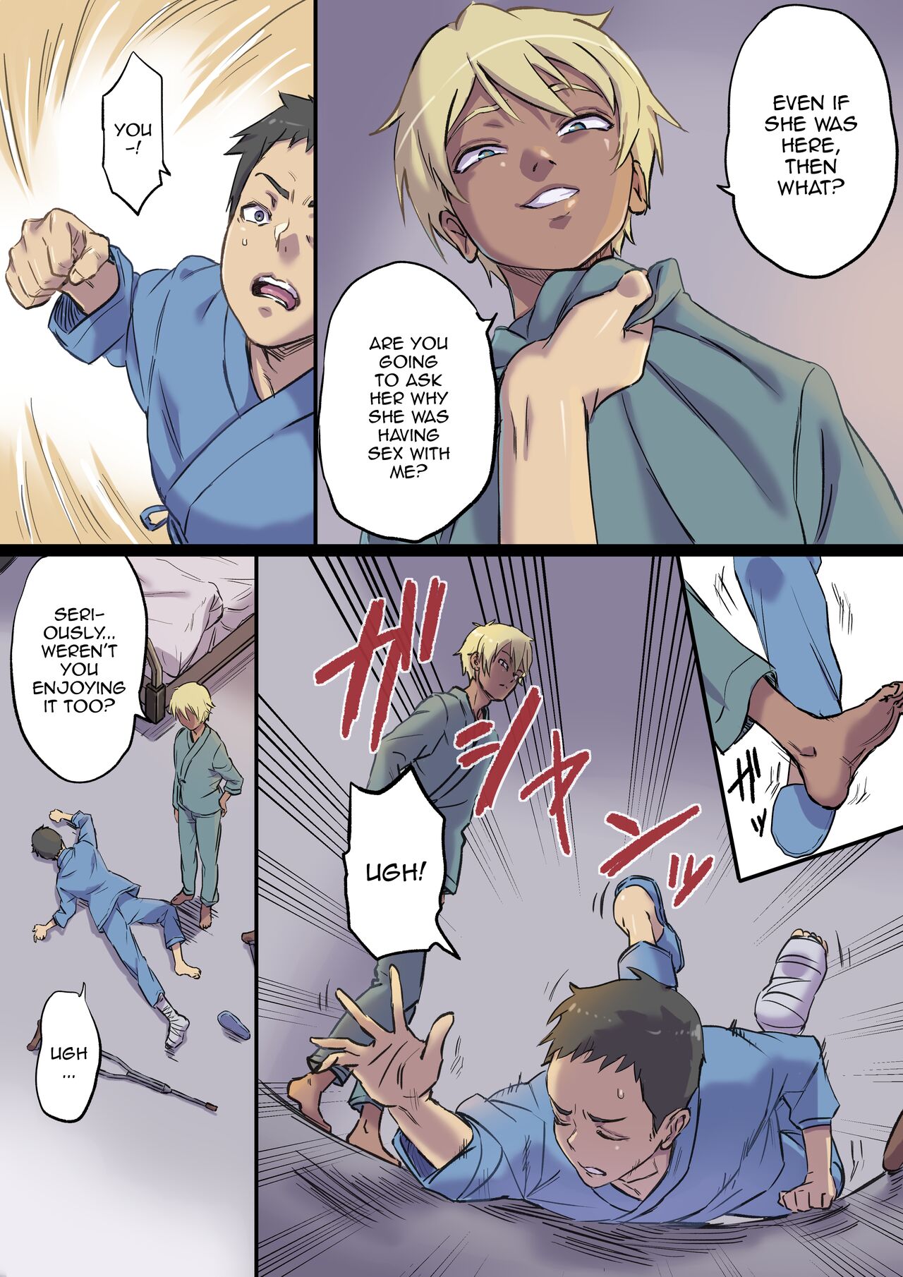 Zoku Tonari no Bed de Netorareru Kangoshi Jukubo / The MILF Nurse Cuckolded Gets Taken Away In The Bed Next To Mine – Continuation - Page 8