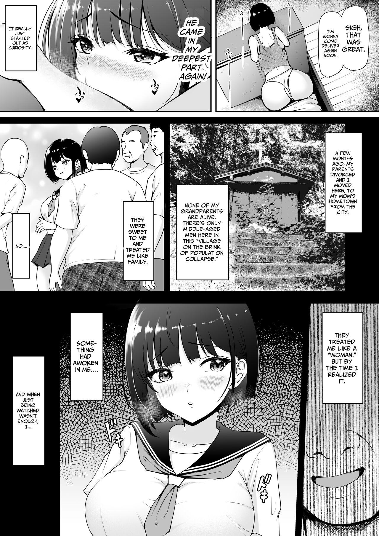 Genkai Shuuraku de Wakai Onna wa Watashi dake… ~Mura no Onaho Hen~ | I’m the only girl in this village on the brink of population collapse… ~Village Cumbucket Arc~ - Page 8