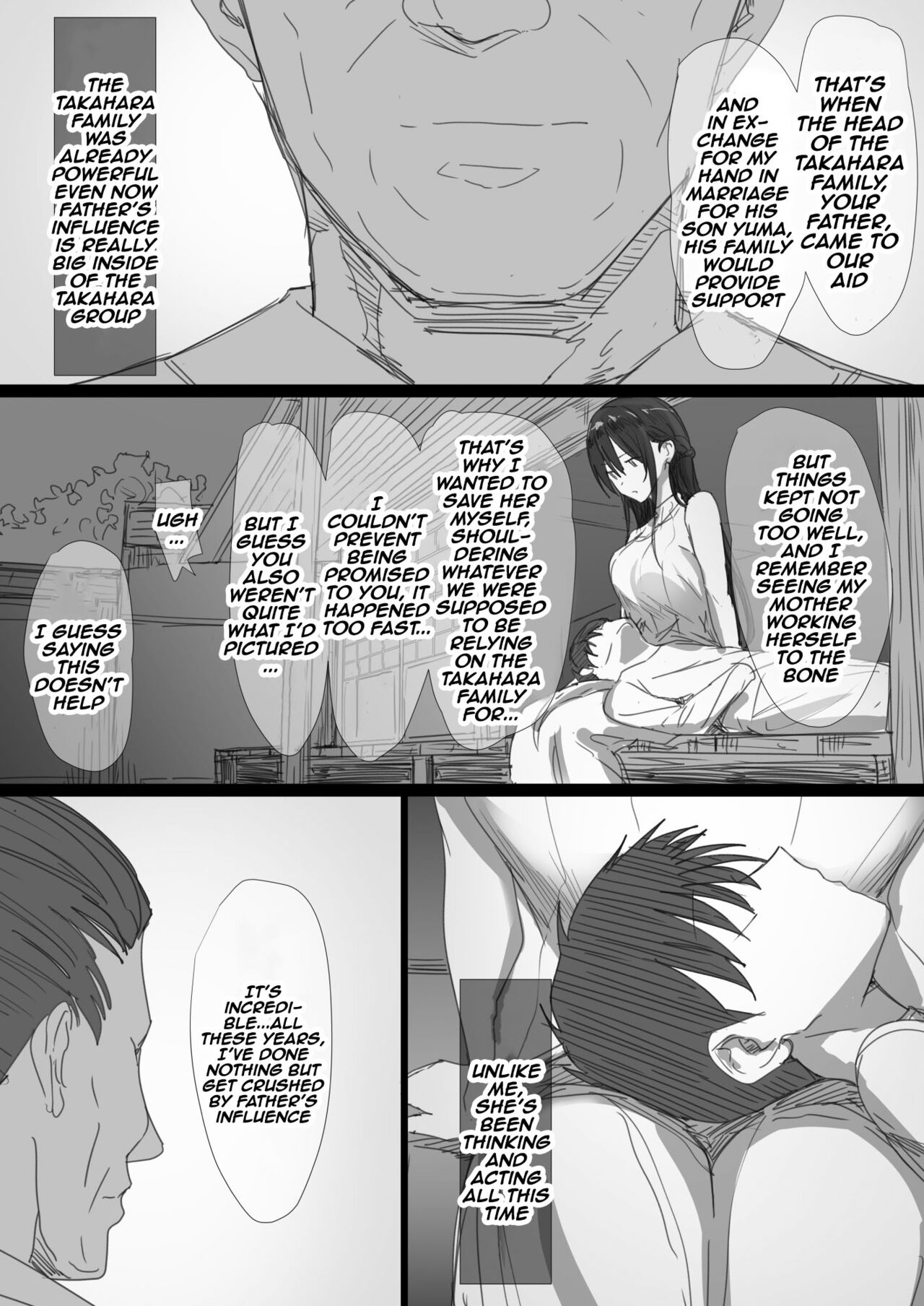 Ki ga Tsuyoi Seiso na Hitozuma Reijou ga Netorareru made no Ichibu Shijuu | The Whole Story of How a Neat and Proper Strong Willed Young Housewife Ended Up Doing NTR - Page 8