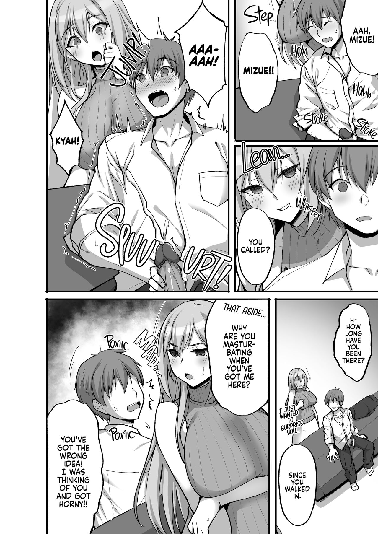 Ecchi na Onee-san wa, Suki desu ka? 3 ~Tonari no Onee-san to Ikkagetsukan, Shasei Kanri to Sakusei Seikatsu Hen~ - Page 9