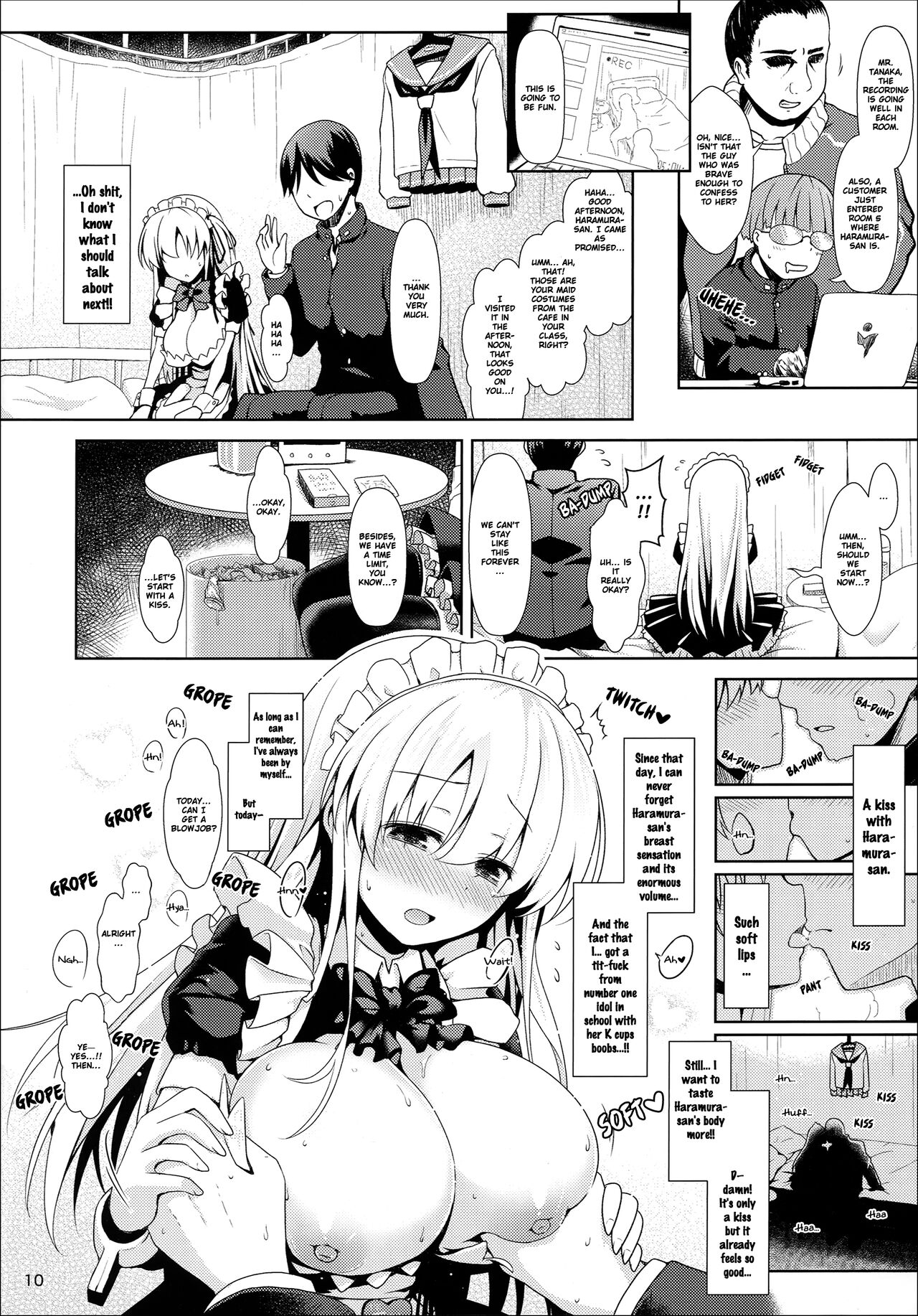 Nodocchi to Yareru Uwasa no Gakusai Yaribeya - Page 9