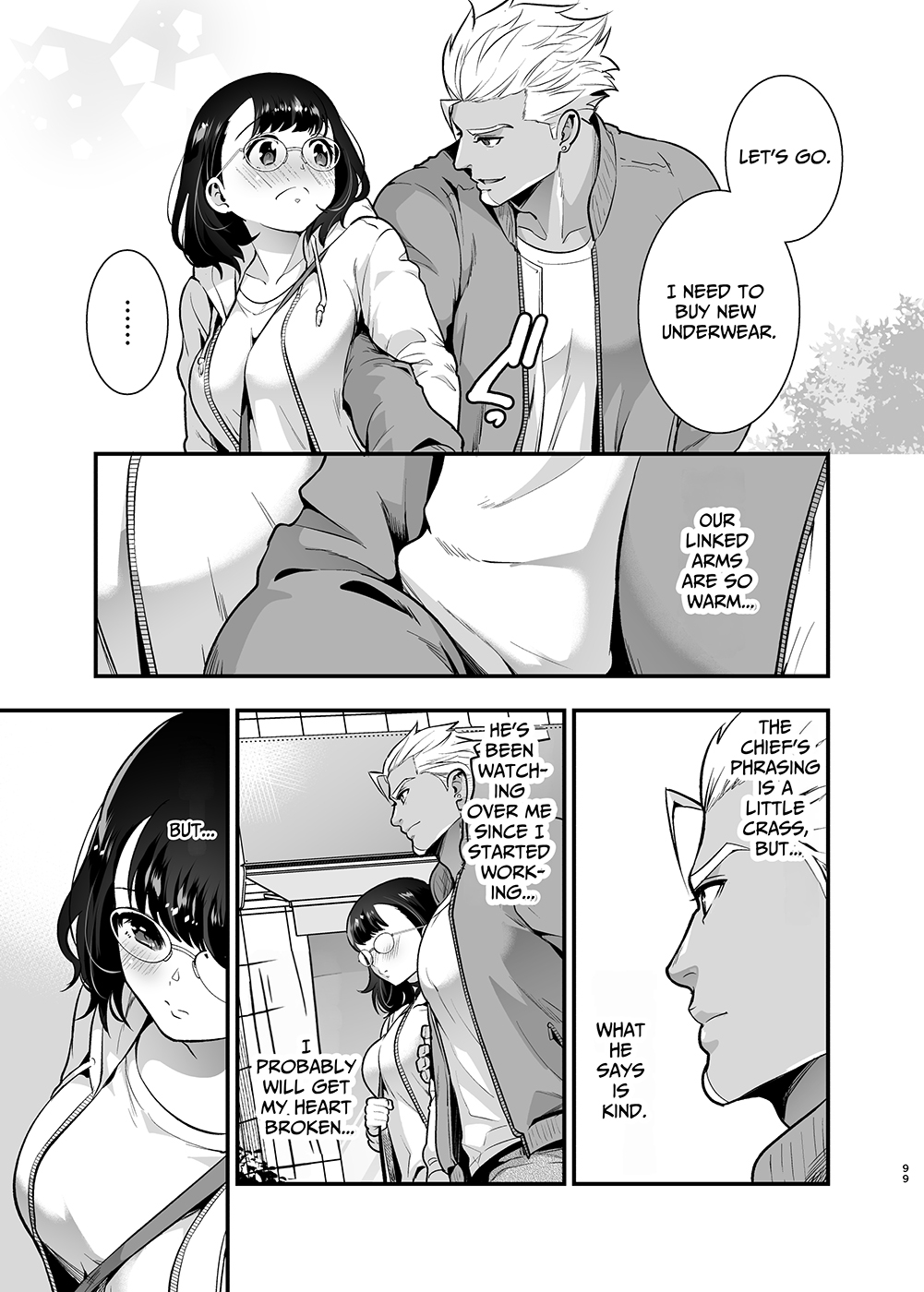 Seiyoku o Moteamasu Jimi de Nekura na Watashi ga Gatenkei Joushi ni Taberareru 3-kakan | Gloomy Normie with Pent-up Lust gets Devoured by her Blue-collar Boss for THREE DAYS - Page 99
