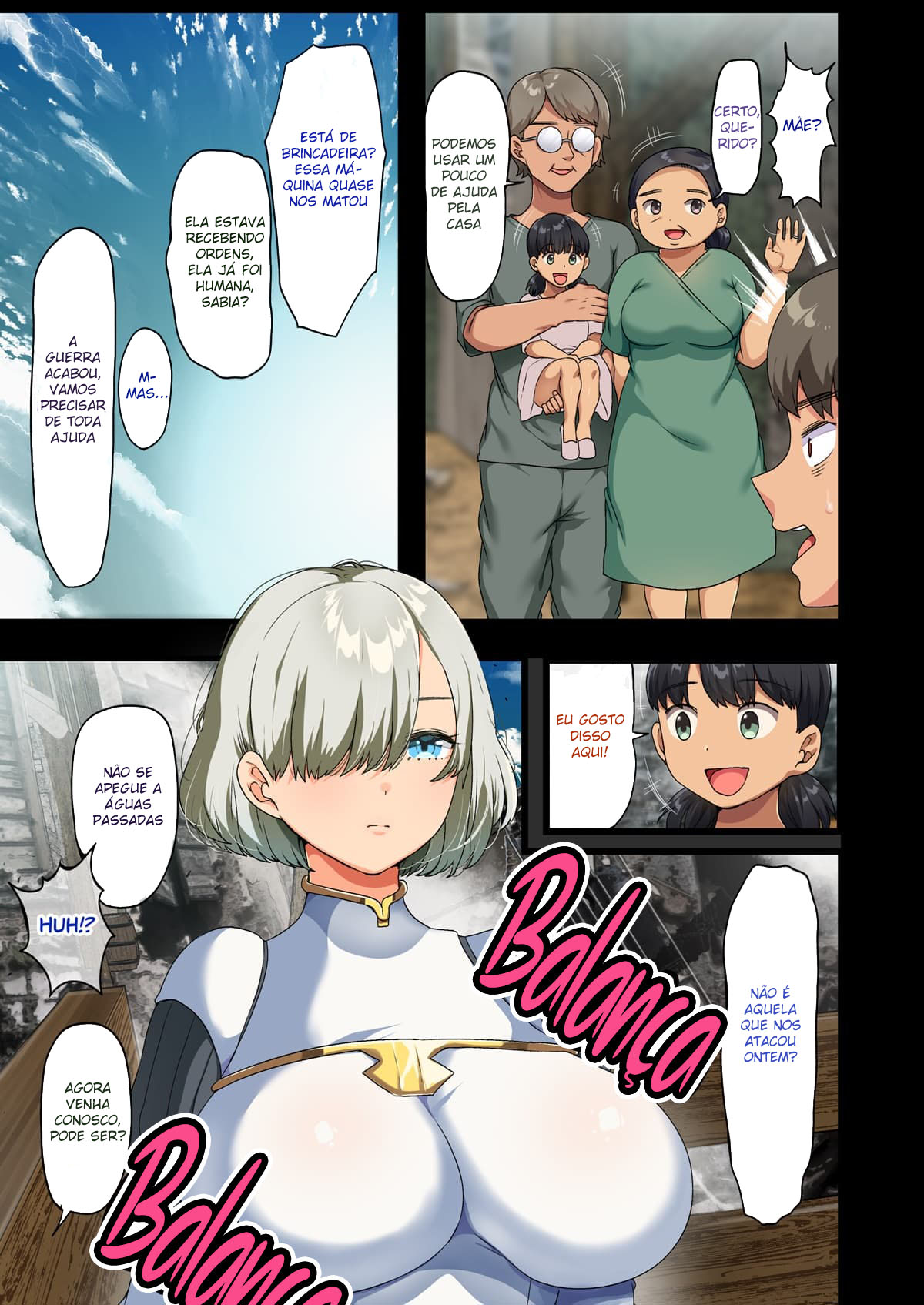 Ao Fim da Guerra, Eu Trouxe uma Bela Androide Peituda Para Minha Casa… - Page 9