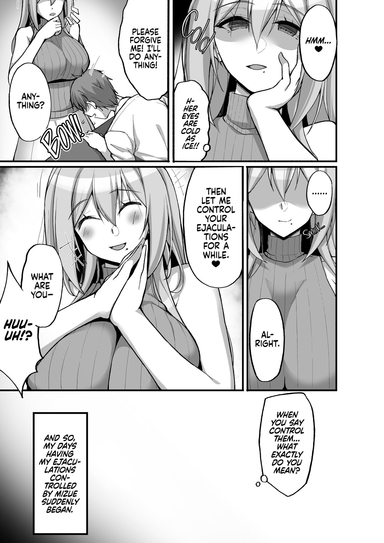 Ecchi na Onee-san wa, Suki desu ka? 3 ~Tonari no Onee-san to Ikkagetsukan, Shasei Kanri to Sakusei Seikatsu Hen~ - Page 10