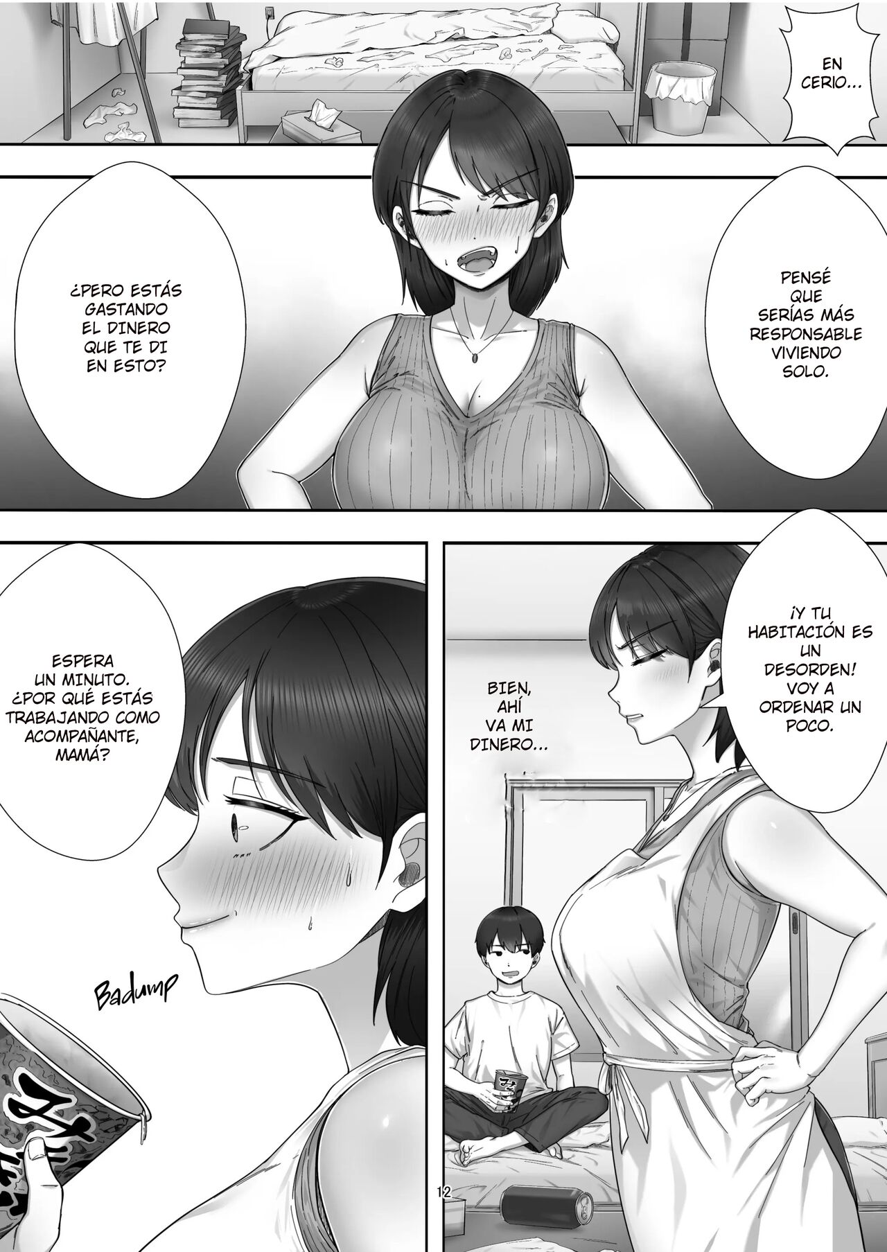 DeliHeal Yondara Gachi no Kaa-chan ga Kita Hanashi. | Cuando pedi una prostituta, mi mama aparecio - Page 10