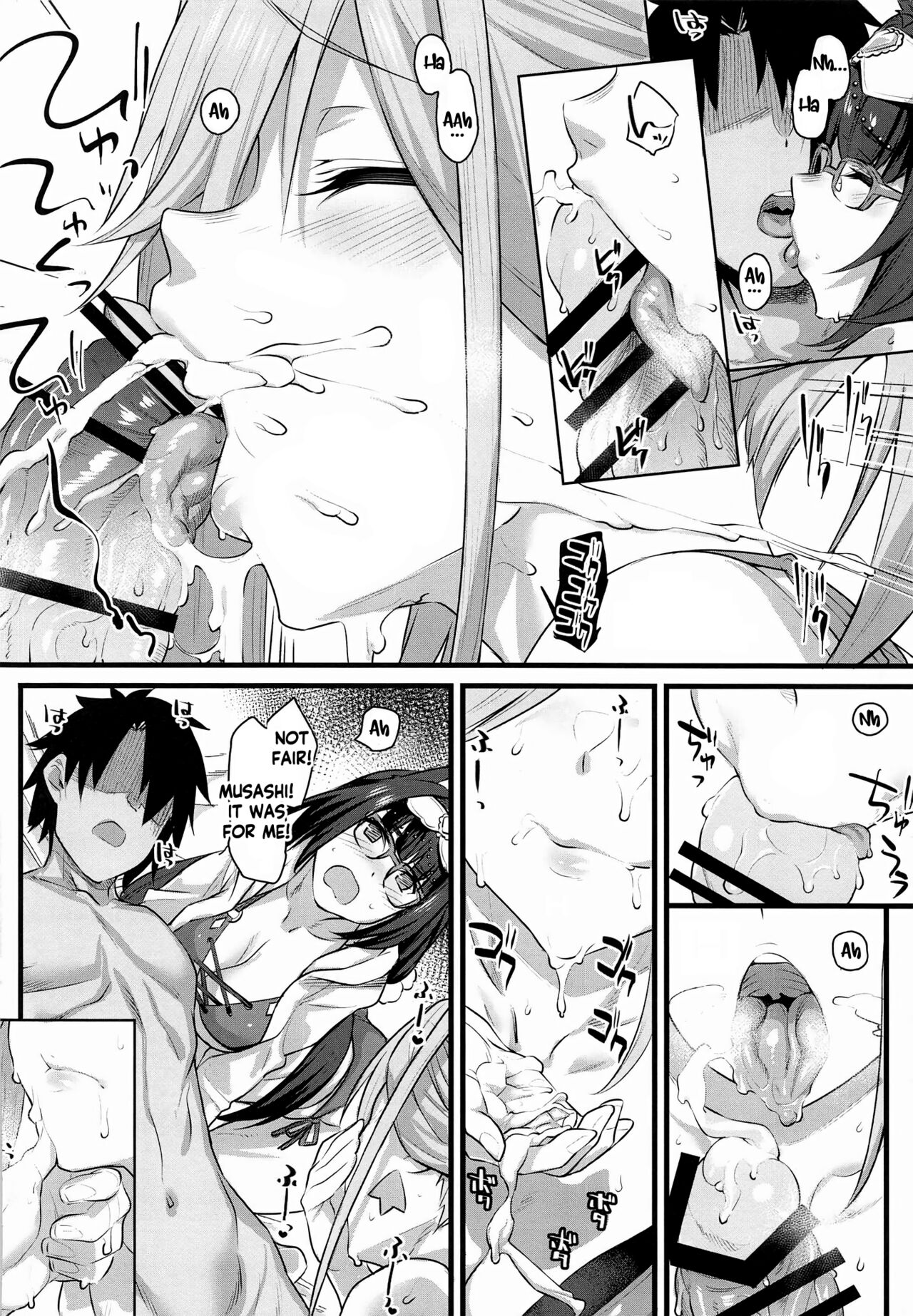Serva Fes no Genkou Sagyou de Tamatta Master o Musashi-chan to Okkii ga Nuite Kureru Hon. - Page 10