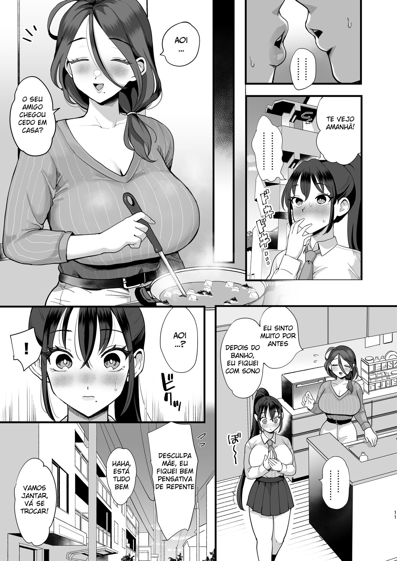 A Filha Hipnotizada E Sua Mãe Cabeça Oca Por Natureza - Page 10