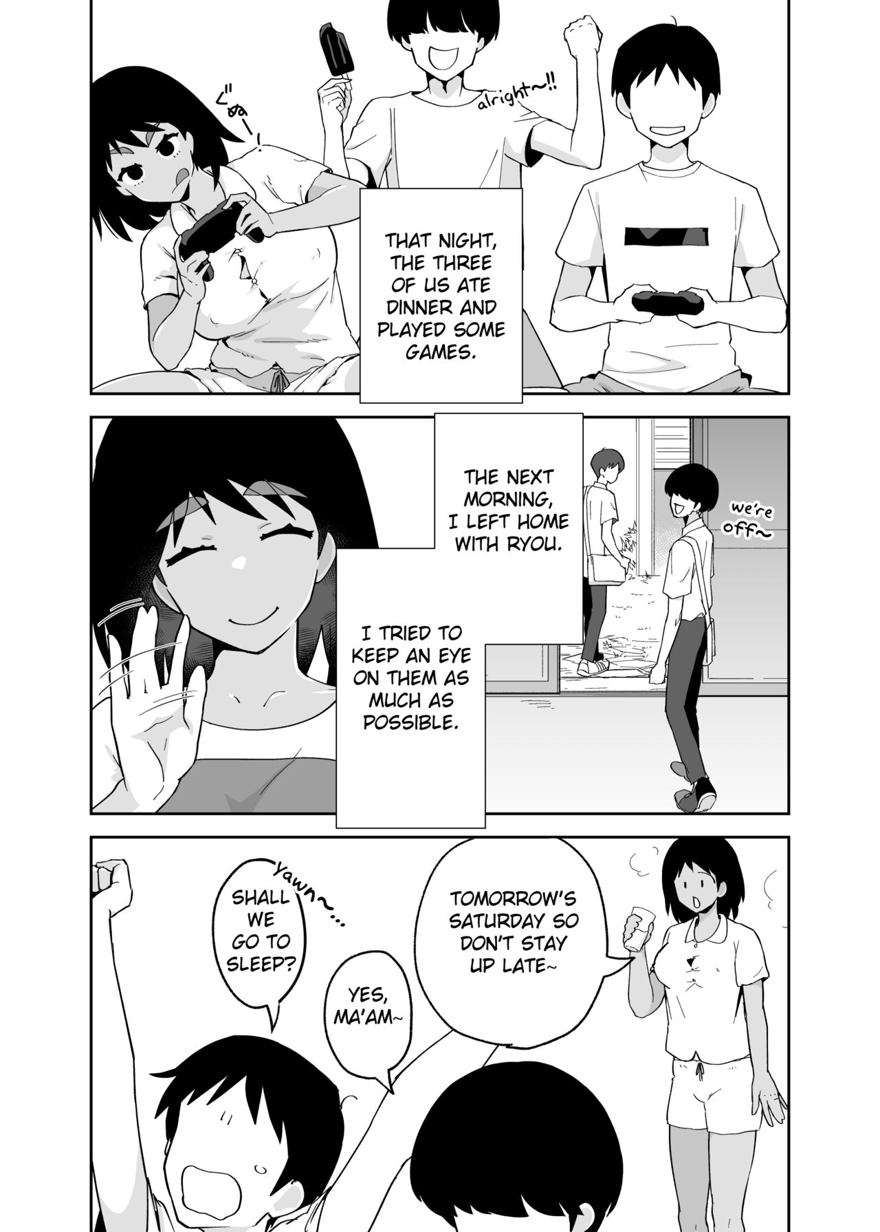 Hitotsu Yane no Shita de Kaa-san ga Netorare Teru - Page 10