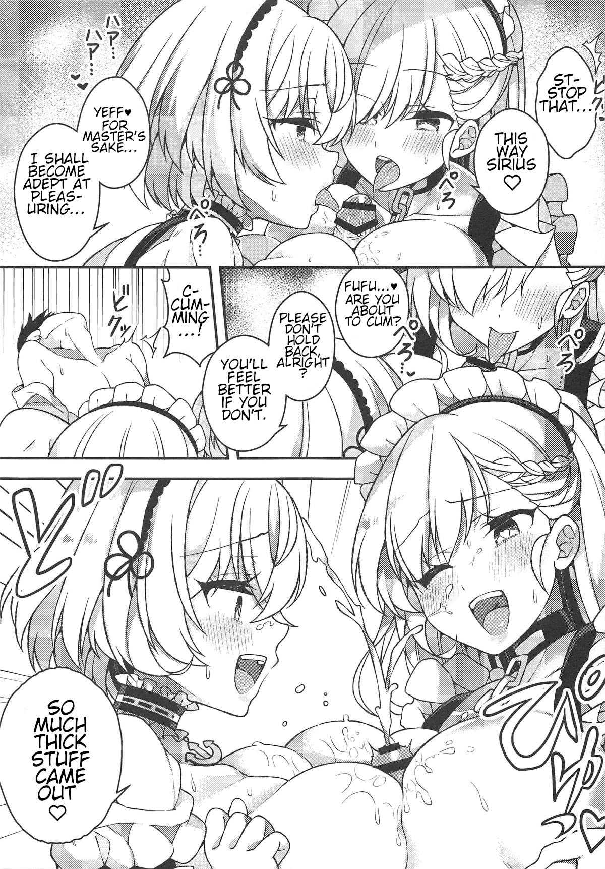 Belfast to Sirius ni Mainichi Kyousei Osewa Sareru Hanashi - Page 10