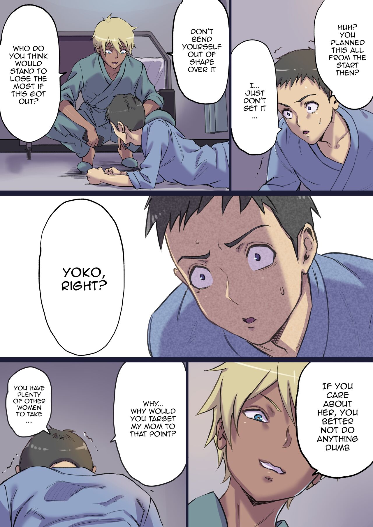 Zoku Tonari no Bed de Netorareru Kangoshi Jukubo / The MILF Nurse Cuckolded Gets Taken Away In The Bed Next To Mine – Continuation - Page 10