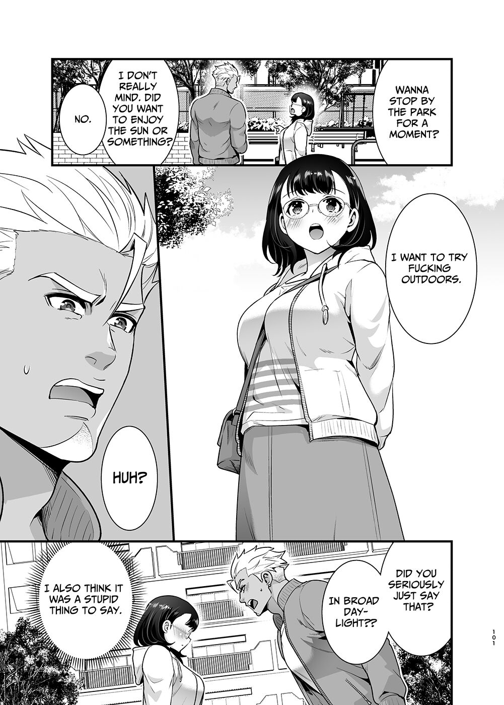 Seiyoku o Moteamasu Jimi de Nekura na Watashi ga Gatenkei Joushi ni Taberareru 3-kakan | Gloomy Normie with Pent-up Lust gets Devoured by her Blue-collar Boss for THREE DAYS - Page 101