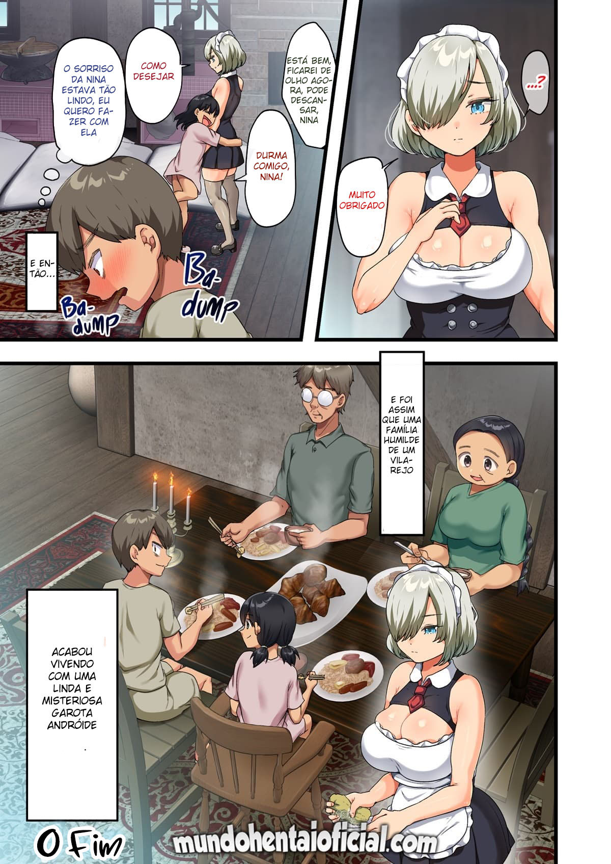 Ao Fim da Guerra, Eu Trouxe uma Bela Androide Peituda Para Minha Casa… - Page 100