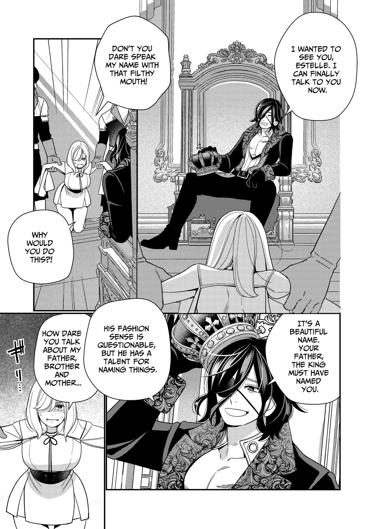 Seijo wa Tekikoku no Ou ni Otosareru | Corrupted by the Mercenary King. - Page 11