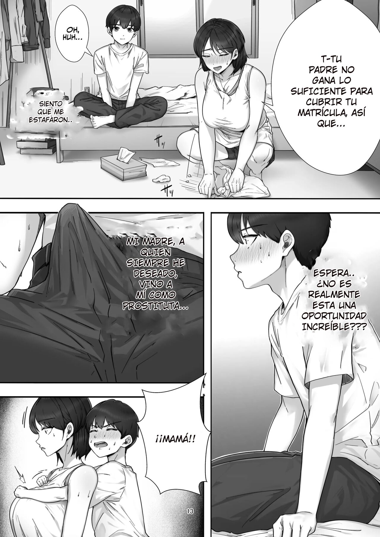 DeliHeal Yondara Gachi no Kaa-chan ga Kita Hanashi. | Cuando pedi una prostituta, mi mama aparecio - Page 11