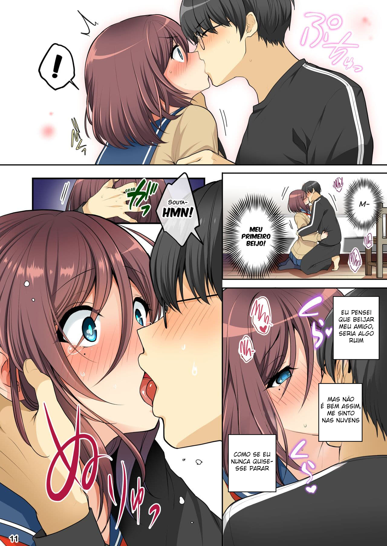 O Dia em Que Meu Amigo me Transformou em Seu Brinquedinho Amoroso - Page 11