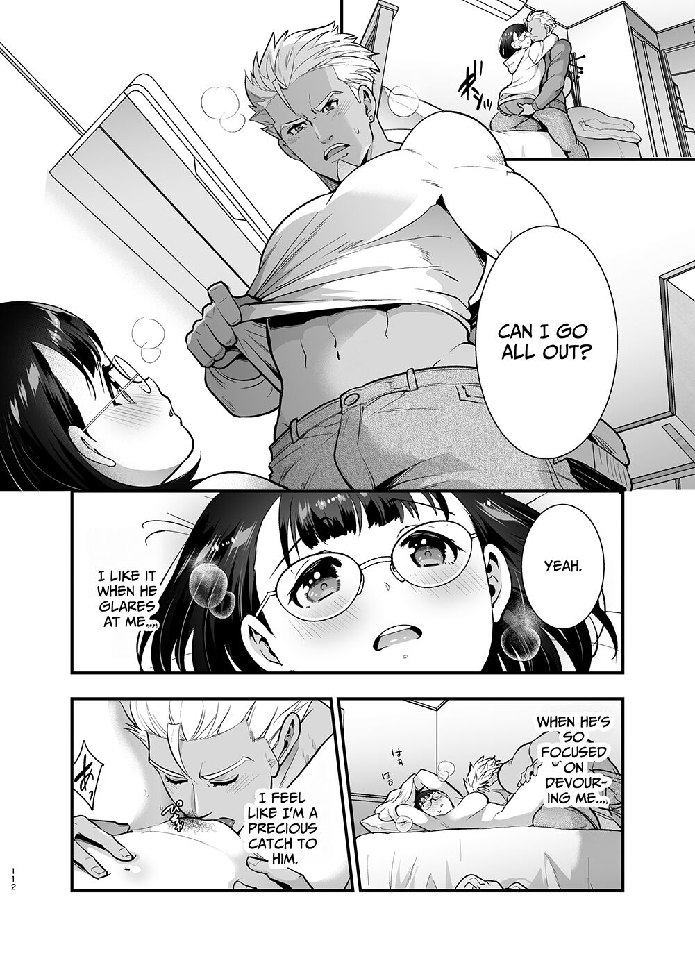 Seiyoku o Moteamasu Jimi de Nekura na Watashi ga Gatenkei Joushi ni Taberareru 3-kakan | Gloomy Normie with Pent-up Lust gets Devoured by her Blue-collar Boss for THREE DAYS - Page 112