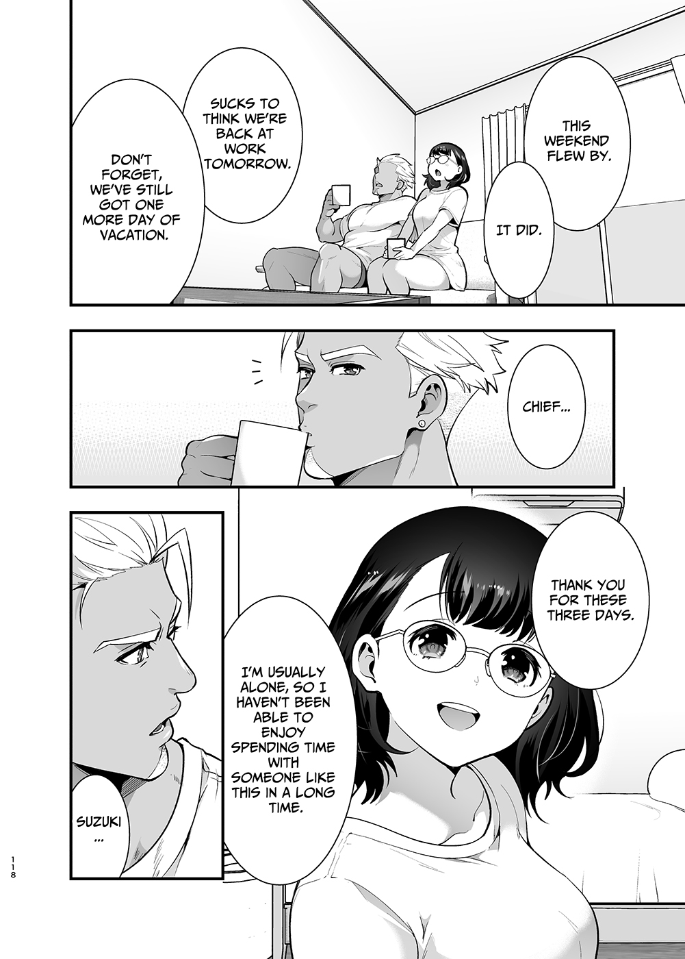 Seiyoku o Moteamasu Jimi de Nekura na Watashi ga Gatenkei Joushi ni Taberareru 3-kakan | Gloomy Normie with Pent-up Lust gets Devoured by her Blue-collar Boss for THREE DAYS - Page 118