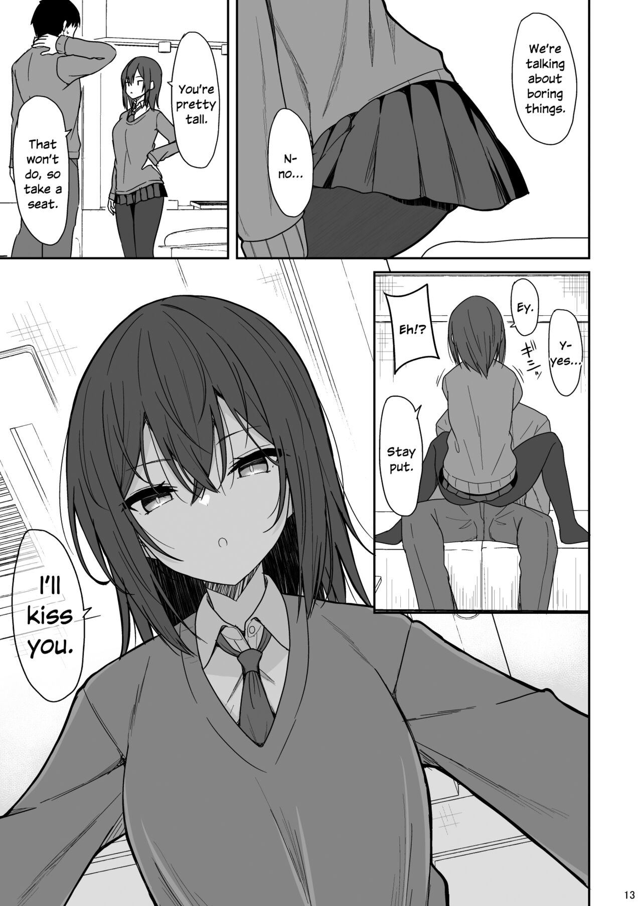 Tsumetai Senpai ga Mukyoka Nakadashi Sareru made - Page 12