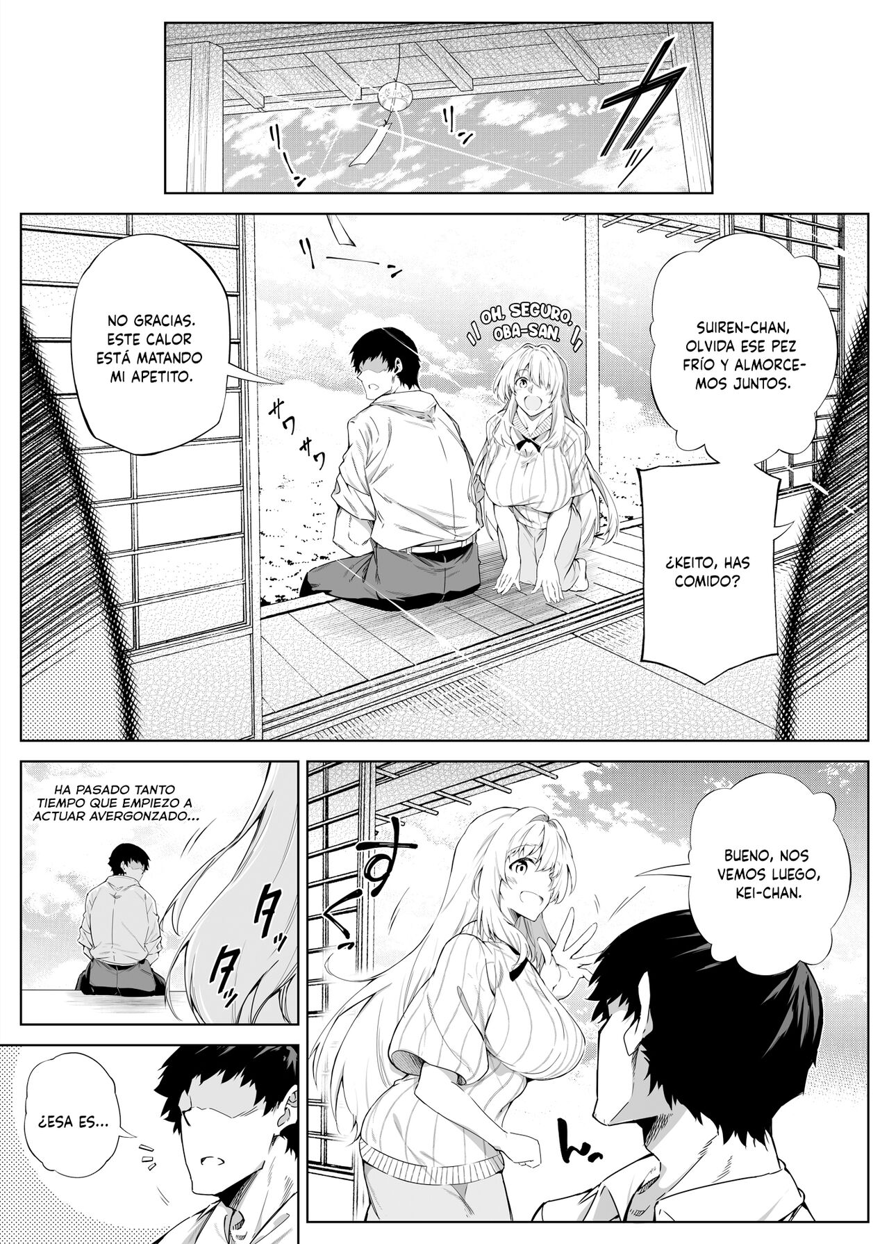 Natsu no Yari Naoshi -Inaka to Hanare to Bijin Shimai- | Reconciliación de verano Las hermosas hermanas del campo - Page 12
