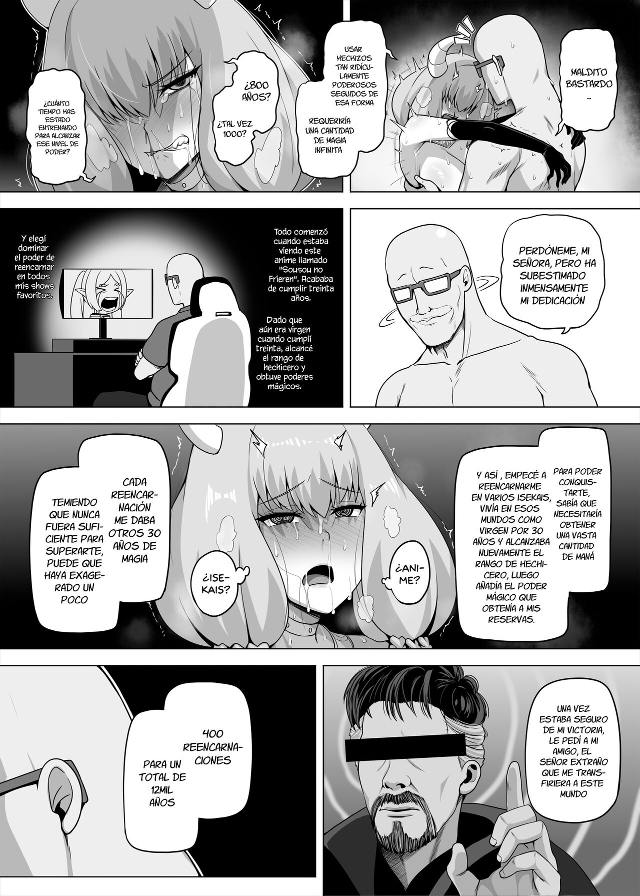 Aura to Ippatsu Yaru Tame Mechakucha Maryoku o Tamete Kimashita | Guardé toneladas de magia con un solo objetivo: preñar a Aura - Page 12