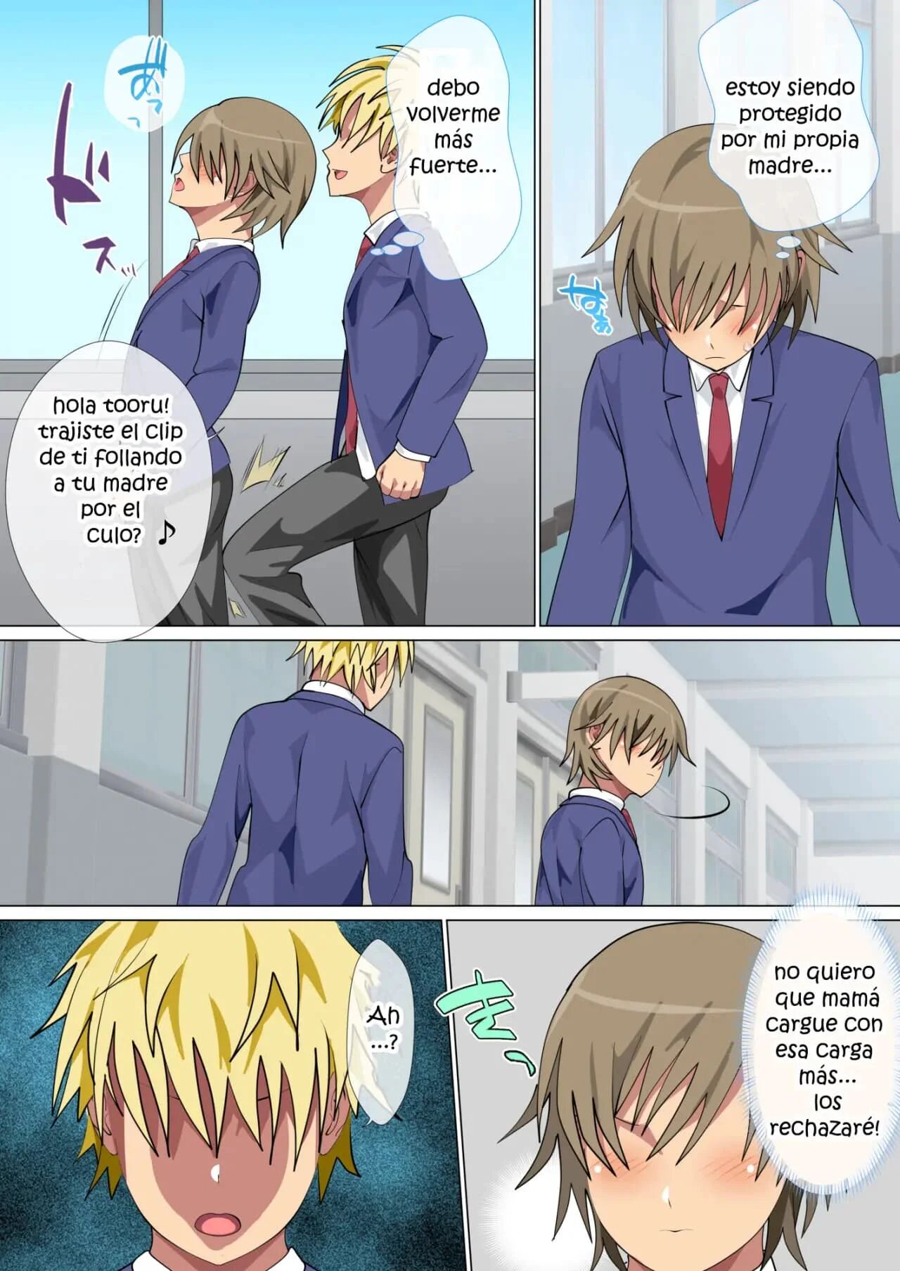Ijimerarekko no Hahaoya ga Hamedori suru Batsu Game ni Makikomareta Kekka | Las consecuencias de que una madre sea arrastrada a hacer un video sexual - Page 120