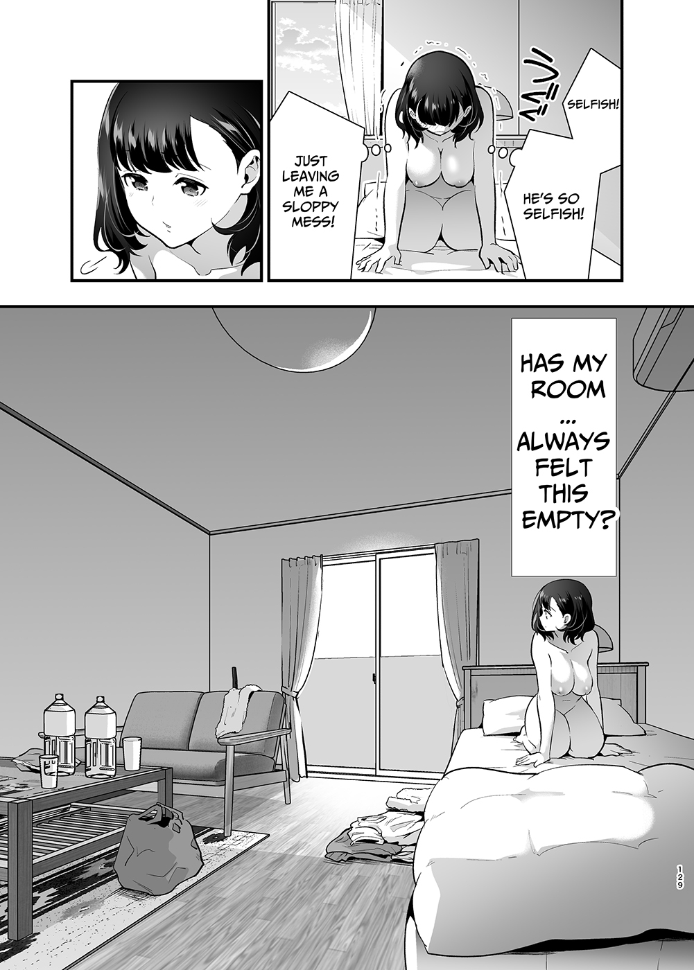 Seiyoku o Moteamasu Jimi de Nekura na Watashi ga Gatenkei Joushi ni Taberareru 3-kakan | Gloomy Normie with Pent-up Lust gets Devoured by her Blue-collar Boss for THREE DAYS - Page 129