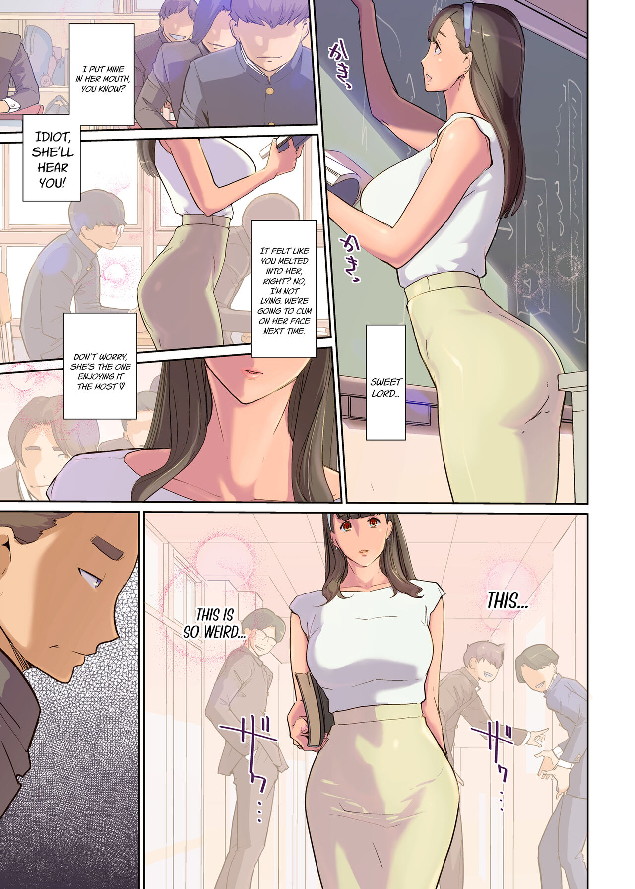 SEX to Kyoushitsu to Danshi Seito to Onna Kyoushi - Page 13