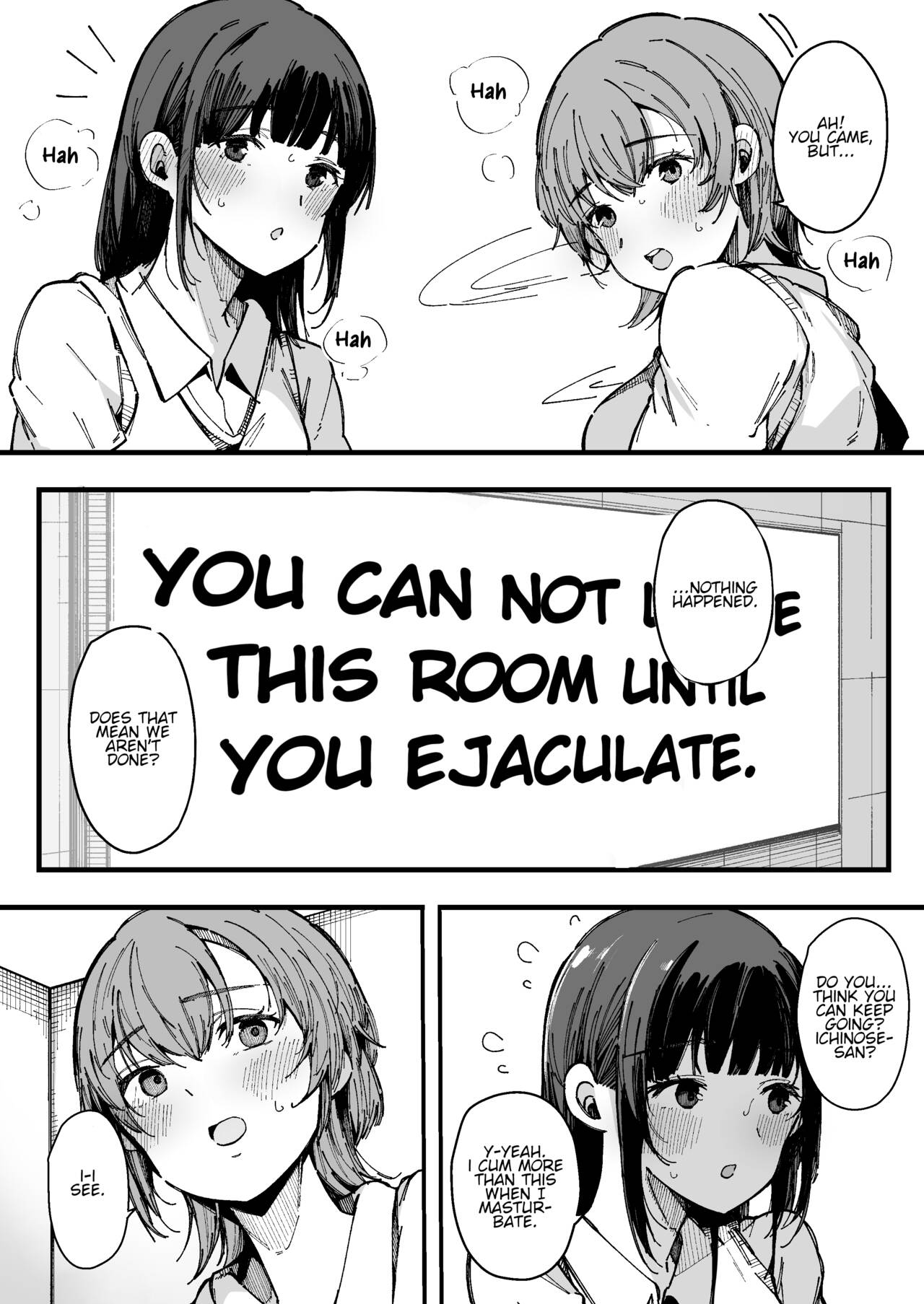 Shasei Shinai to Derarenai Heya | The room you can’t leave until you ejaculate - Page 13