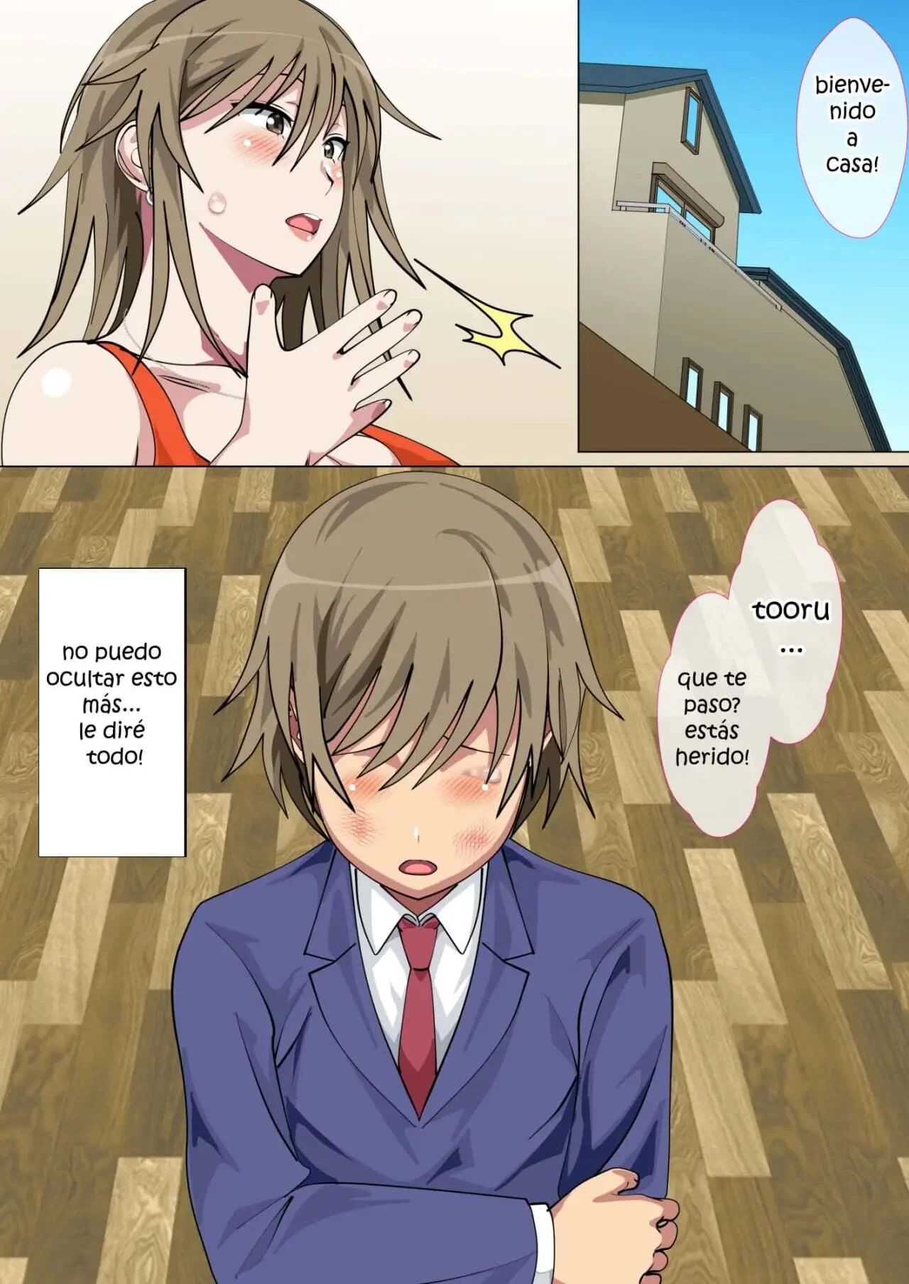 Ijimerarekko no Hahaoya ga Hamedori suru Batsu Game ni Makikomareta Kekka | Las consecuencias de que una madre sea arrastrada a hacer un video sexual - Page 13